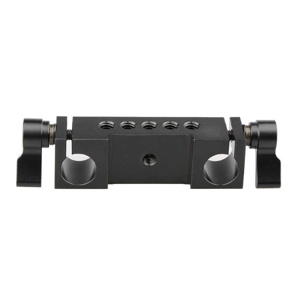 Camvate 15Mm Rod Clamp Railblock For Dslr 15Mm Rail Rig Rod Support System(2 Pcs) - 1778