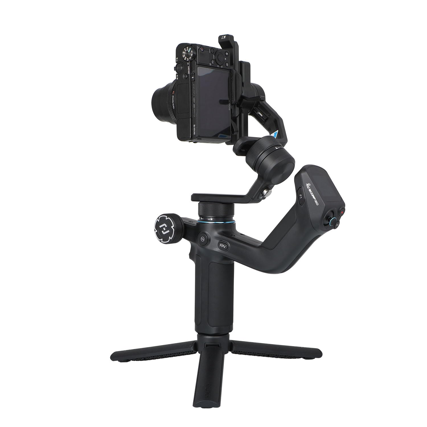 Feiyutech Scorp Mini 2 Camera Gimbal Stabilizer With Ai Tracker, 2.65Lbs Payload, Oled Touchscreen, Native Vertical Shooting, 3-Axis All In One Gimbal For Sony/Canon/Nikon/Panasonic/Gopro/Smartphone