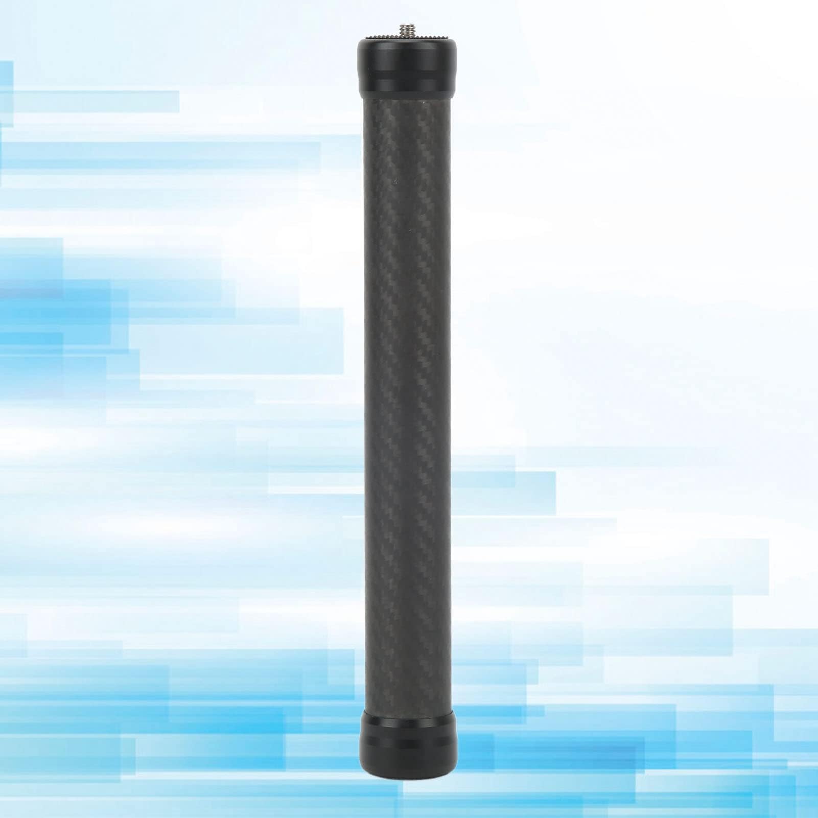 Jeozbm Carbon Fiber Extension Pole, 9.8In Aluminum Alloy Stabilizer Extension Rod, 1/4" Screw Stabilizer Extension Bar For Camera