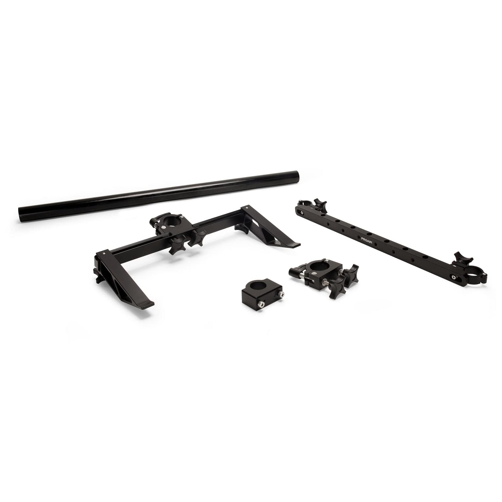 Proaim Dual Tripod Holder For Camera Cart. Holds Two Full-Size Tripods Up To 50Kg/110Lb. Compatible With Atlas V2 & Victor Series Carts. 1.5" / 38Mm Mast Attachment (Vctr-Th)