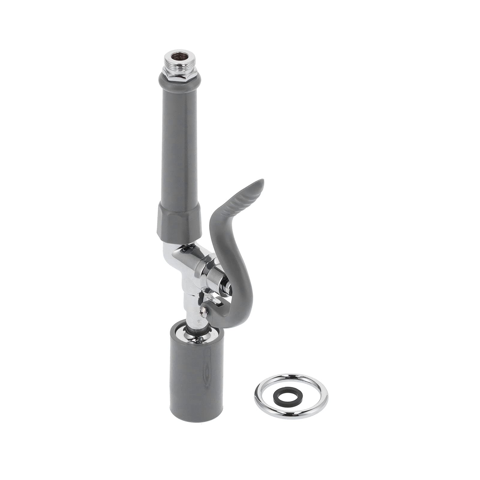 Shanrya Sink Sprayer, Sink Sprayer Commercial Sink Sprayer Kitchen Sprayer Commercial Faucet Sprayer Assembly Sink Sprayer High Pressure Rinse Faucet Spray Accessory Gray