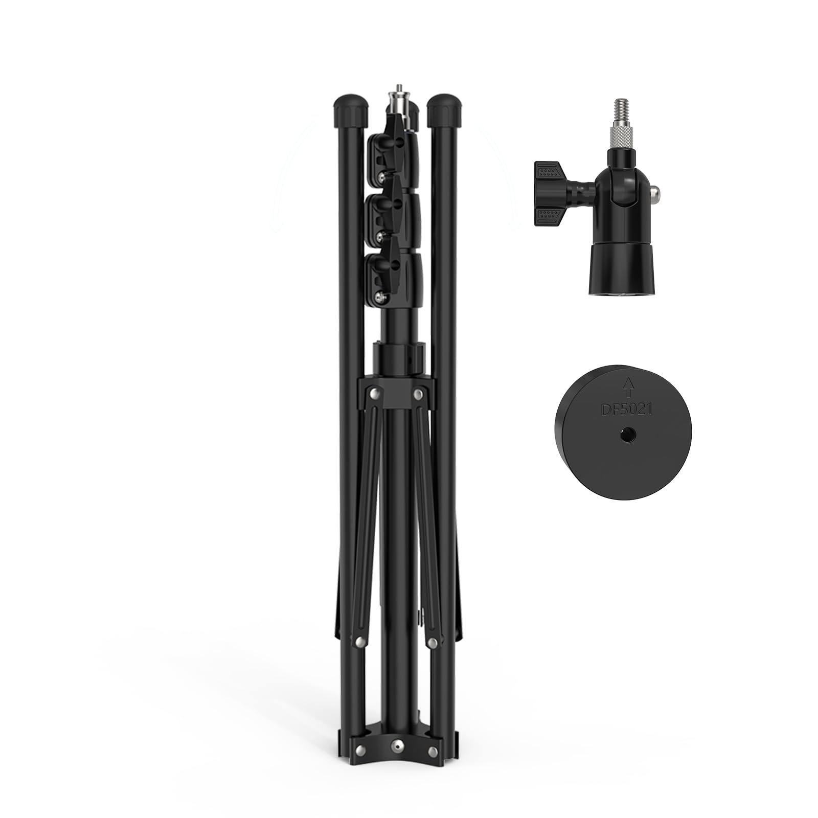 Koroao Starlink Mini Tripod Mount, Starlink Mini Adapter With 1/4'' Screw Mounting Tripod Stand, Adjustable Height 36-70In Starlink Mount, Pole Mounting Kit For Starlink Gen 4(V4) Standard Dish