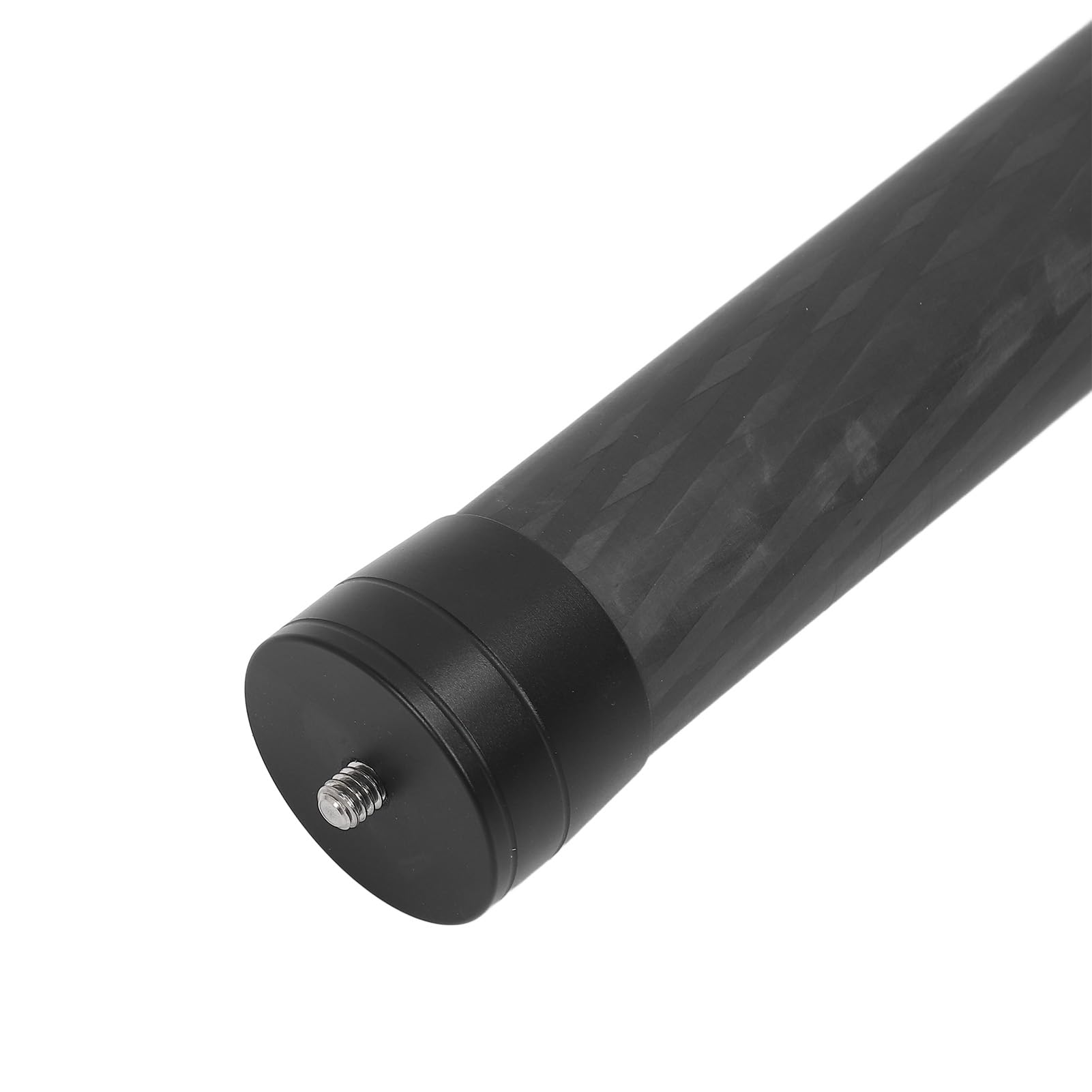 Acouto 49Cm Carbon Fiber Stabilizer Extension Rod With Anti Slip Handle, Compatible With, Ronin, Feiyu Stabilizers - 1/4In & 3/8In Thread Selfie Stick