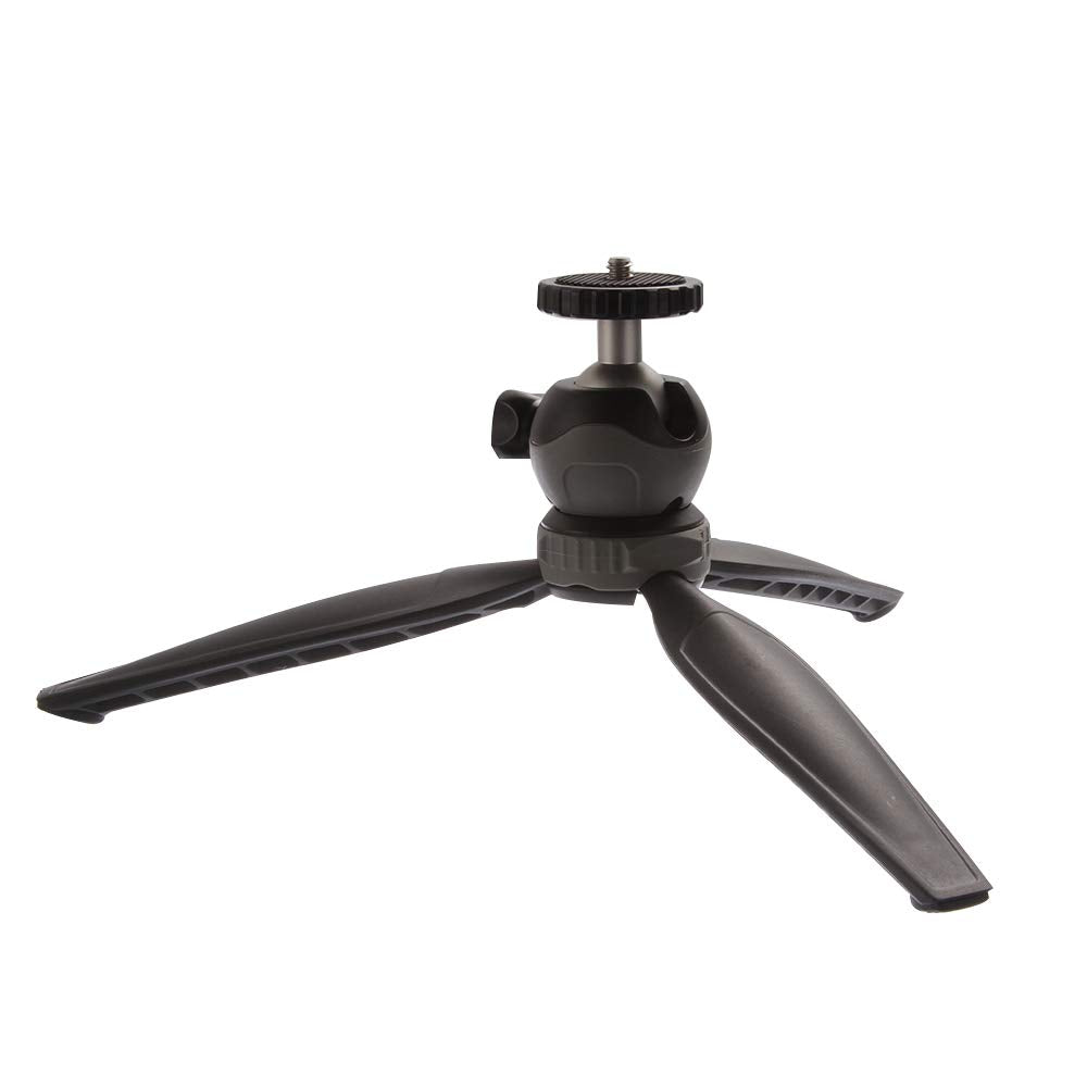 Focusfoto Fotga Desktop Mini Tripod Tabletop Stand Holder With Removable Ballhead, 2-Level Height Adjustable For Dslr Cameras Smartphone Video Taking Projector, Portable & Lightweight