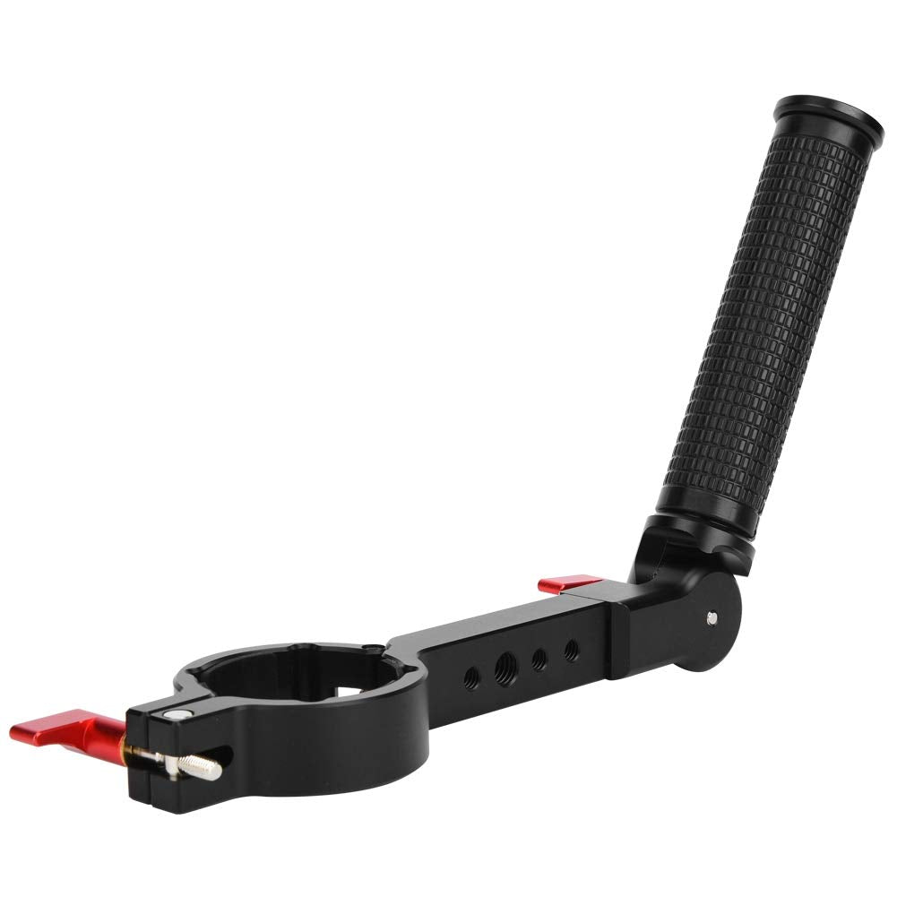 Rexvtns Stabilizer Handle Grip  Alloy Extension Arm For Ronin - S/Crane 2  1/4 & 3/8 Screw Holes  10Kg Load For Gimbal/Camera (Ruying S Version)