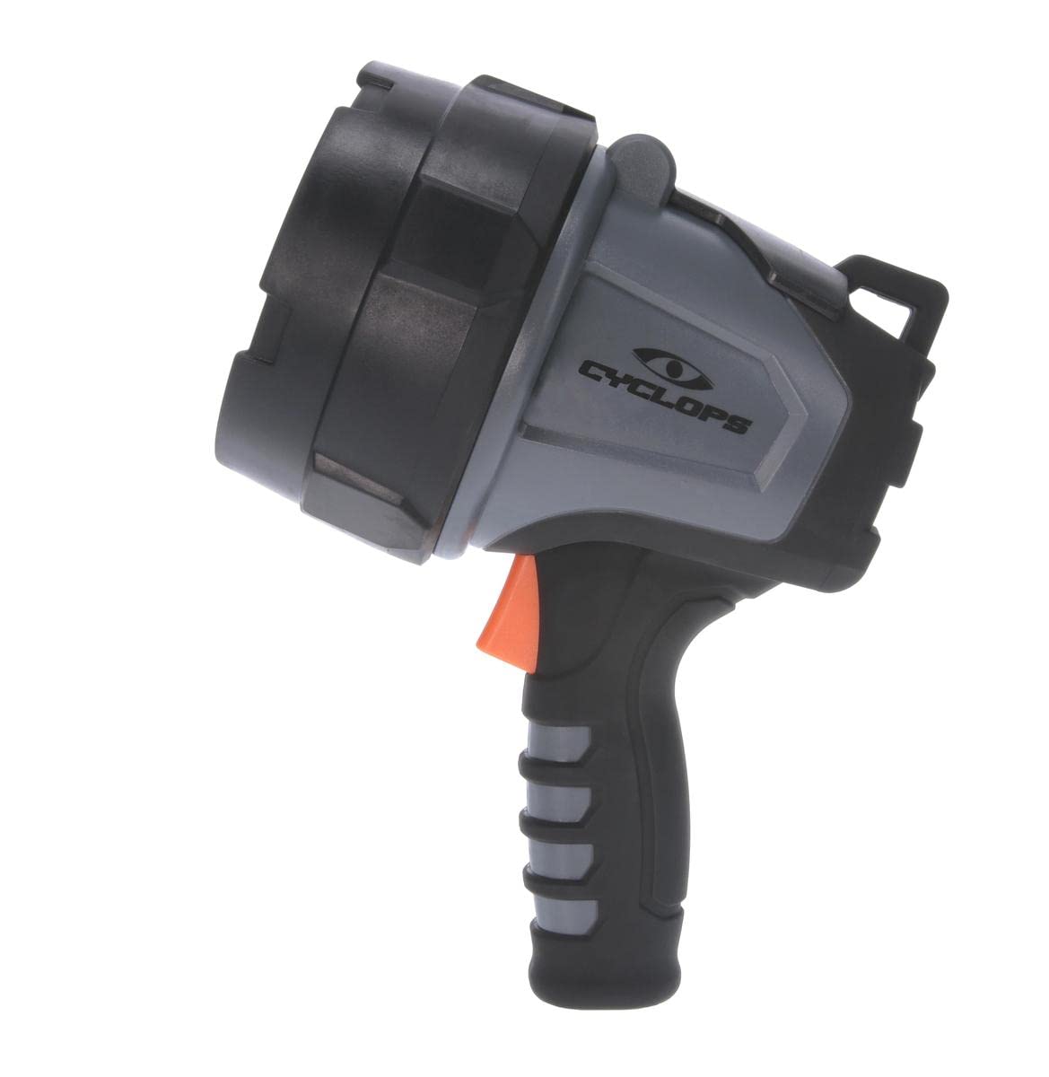 Cyclops 900 Lumens 10-Watt Led Rechargeable Handheld Spotlight With Ac/Dc Charger, 12V Dc Car Plug