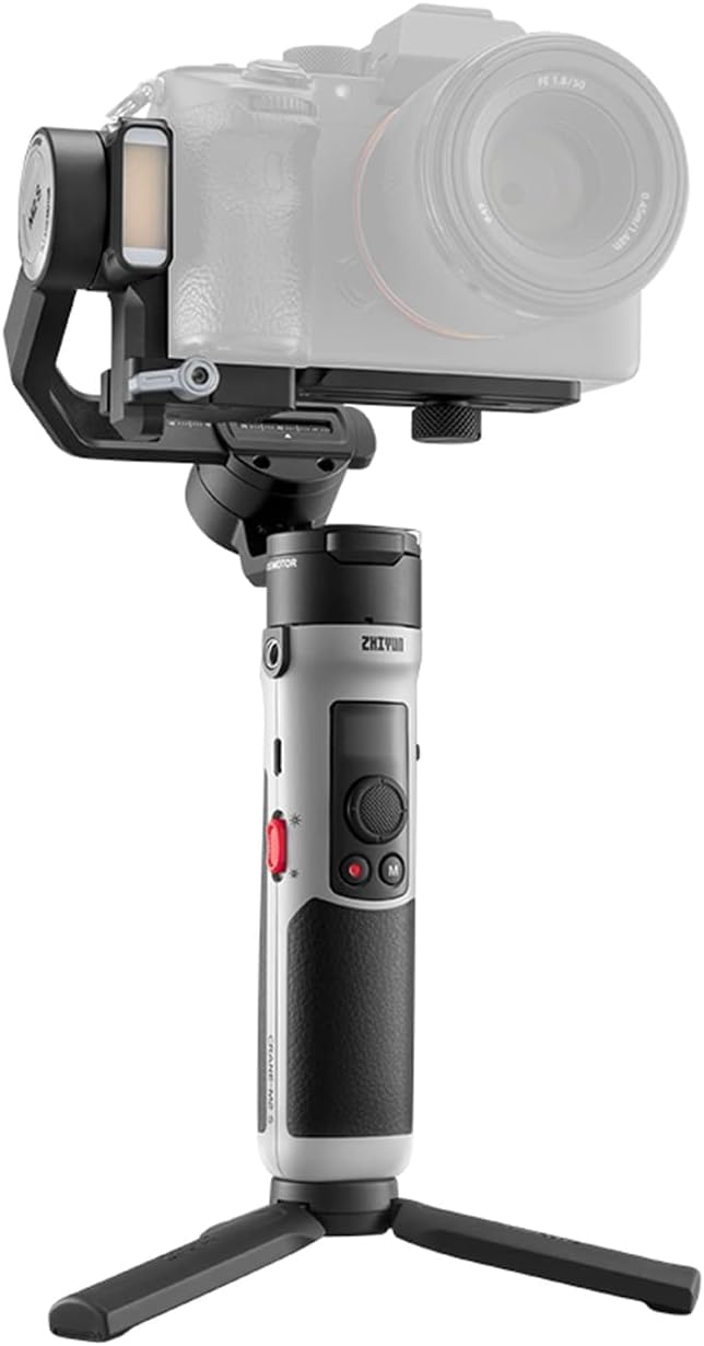 Zhiyun Crane M2S Camera Gimbal Stabilizer Handheld 3-Axis Video Stabilizer For Lightweight Mirrorless Cameras (Standard Version)