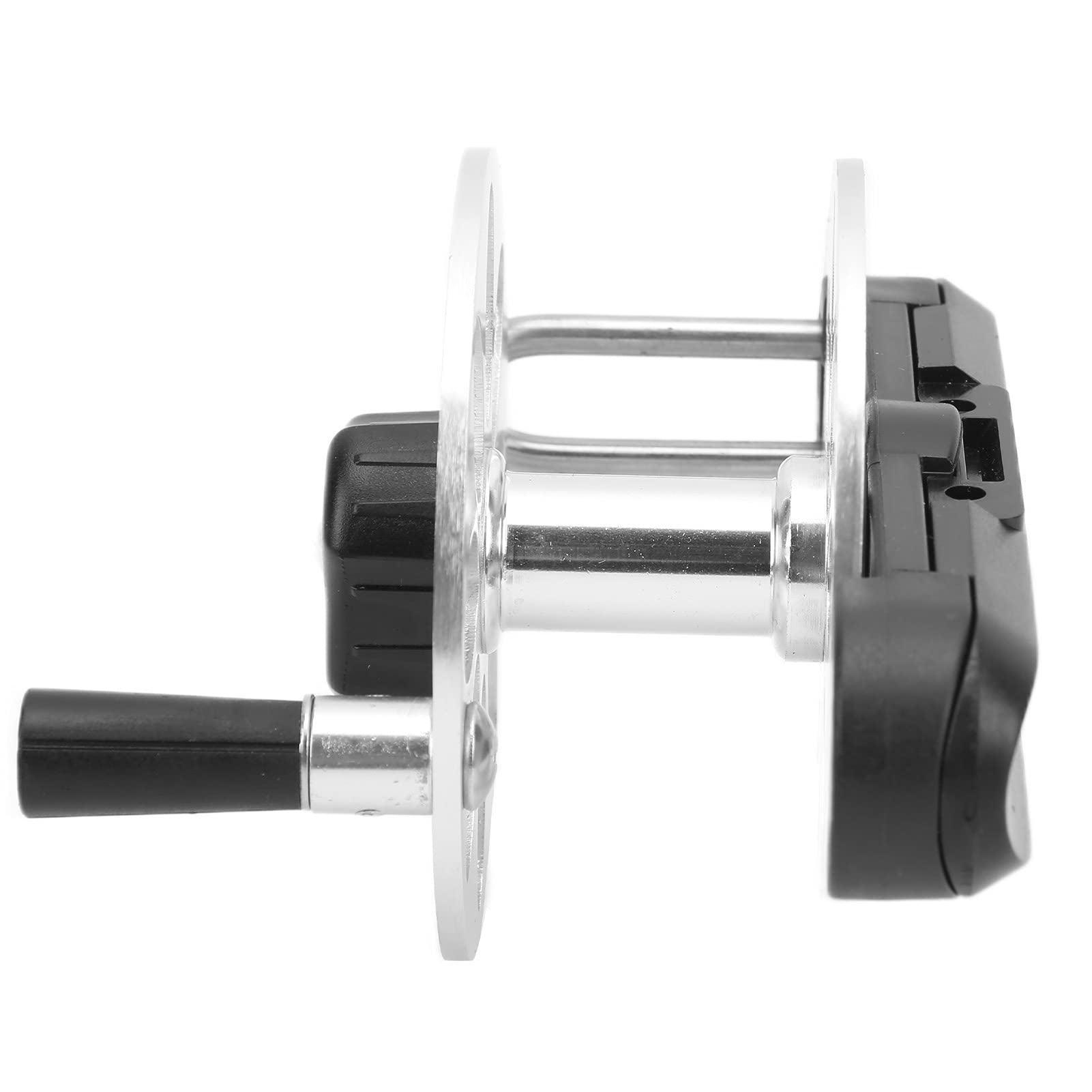 Broleo SpearReel, Tightening Knob Fishing Reel Foldable Handle Easy To Store Sturdy For Fishing