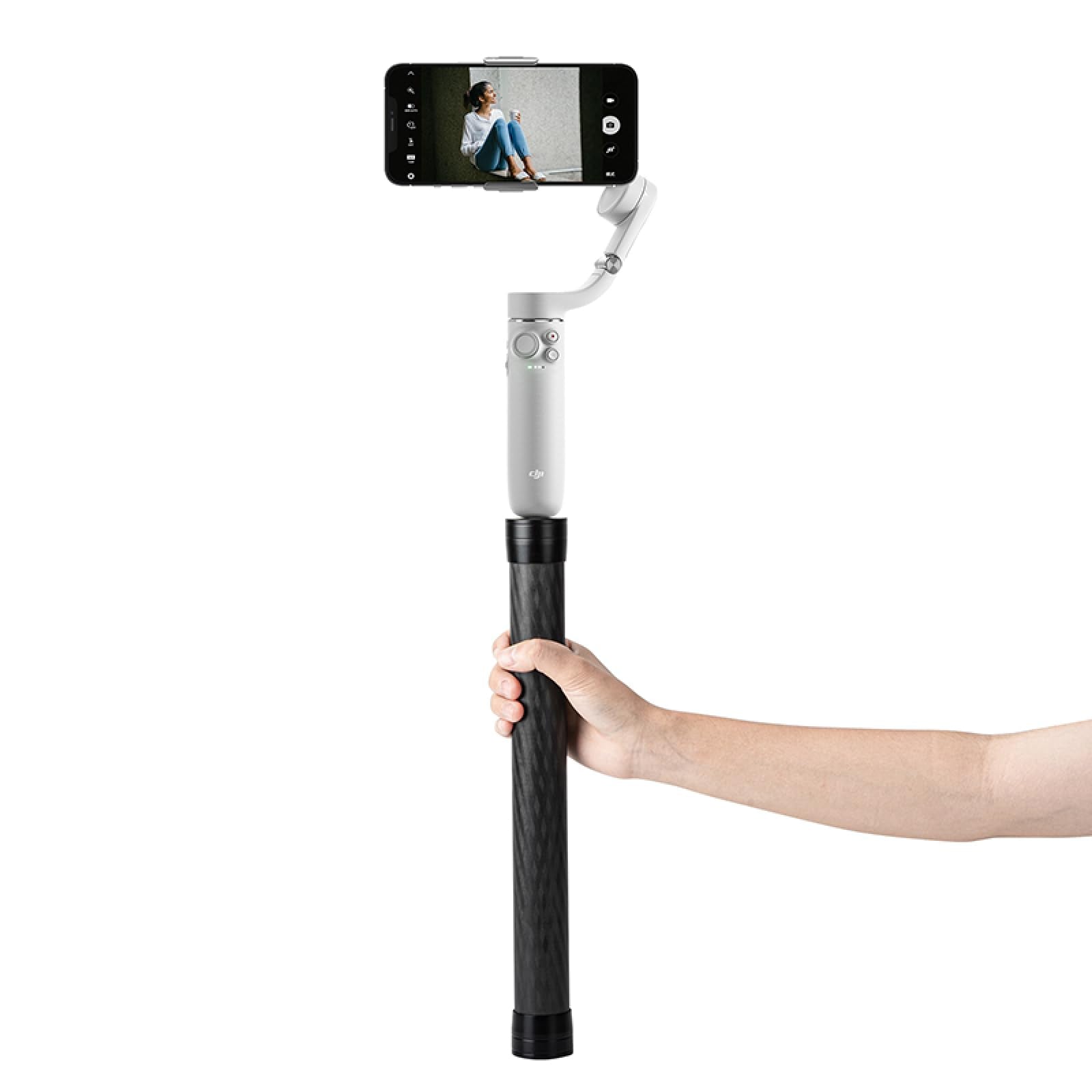 Dbeixiwei Camera Gimbal Extension Pole Extension Rod For Dji Om 5/4 Se, Dslr Camera Stabilizer Photo Selfies Video Vlog