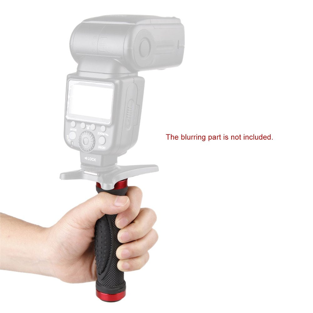 Karlak Handle With 1/4 Inch Screw Bearing Stabilizer Hold For Camcorder Digital Video Camera Sports Camera