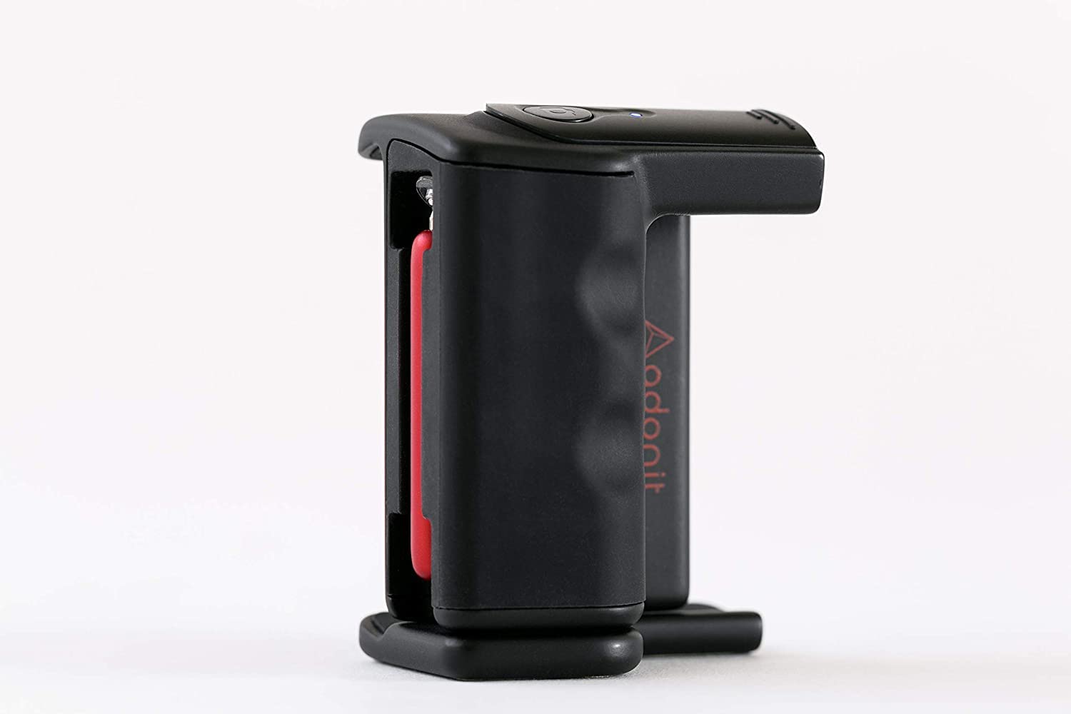 Adonit Photogrip (Black) Shutter Remote Bluetooth Selfies Included Tripod, Travel Case, Mini Stylus. Smartphone Handgrip Camera Stable Shots For Iphone, Android, Samsung, Lg, Google Pixel, Htc