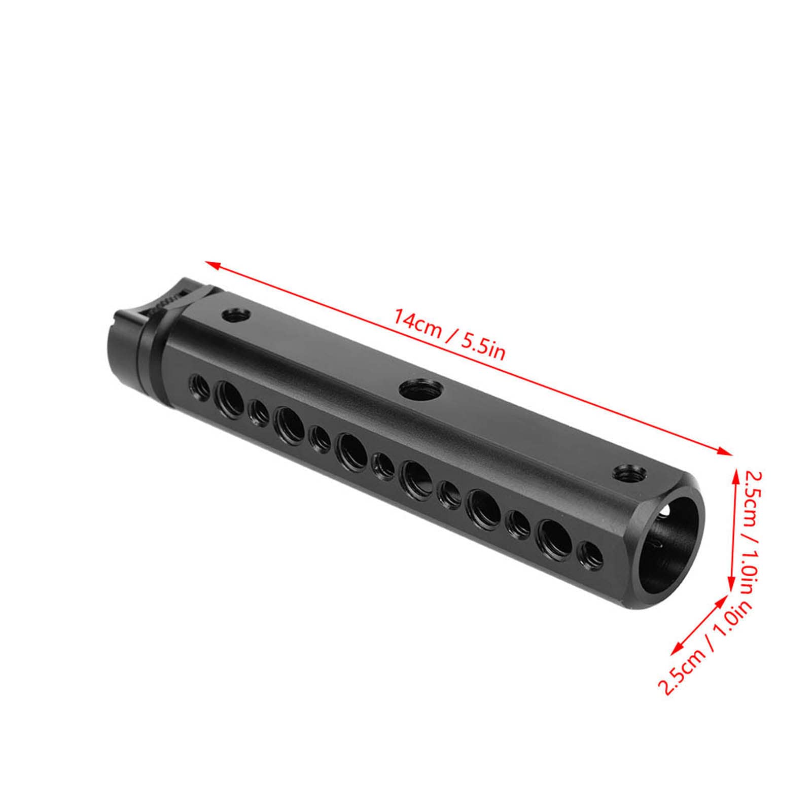 Zerodis Gimbal Handheld Stabilizer, Simple Handle Grip Handgrip Handheld 1/4 Screw Hole Universal For Zhiyun Weebill Lab