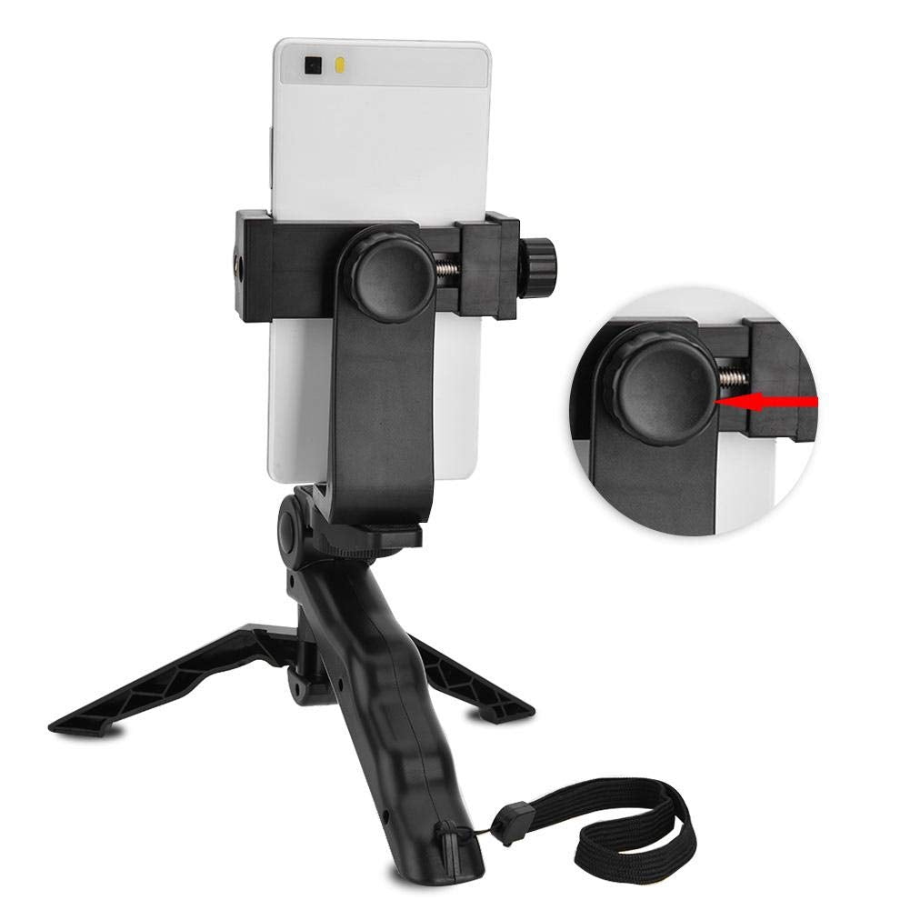 Yosoo Tripod For Cell Phone, Smartphone Tripod Phone Holder Handheld Stabilizer Hand Grip Mount For Smartphone