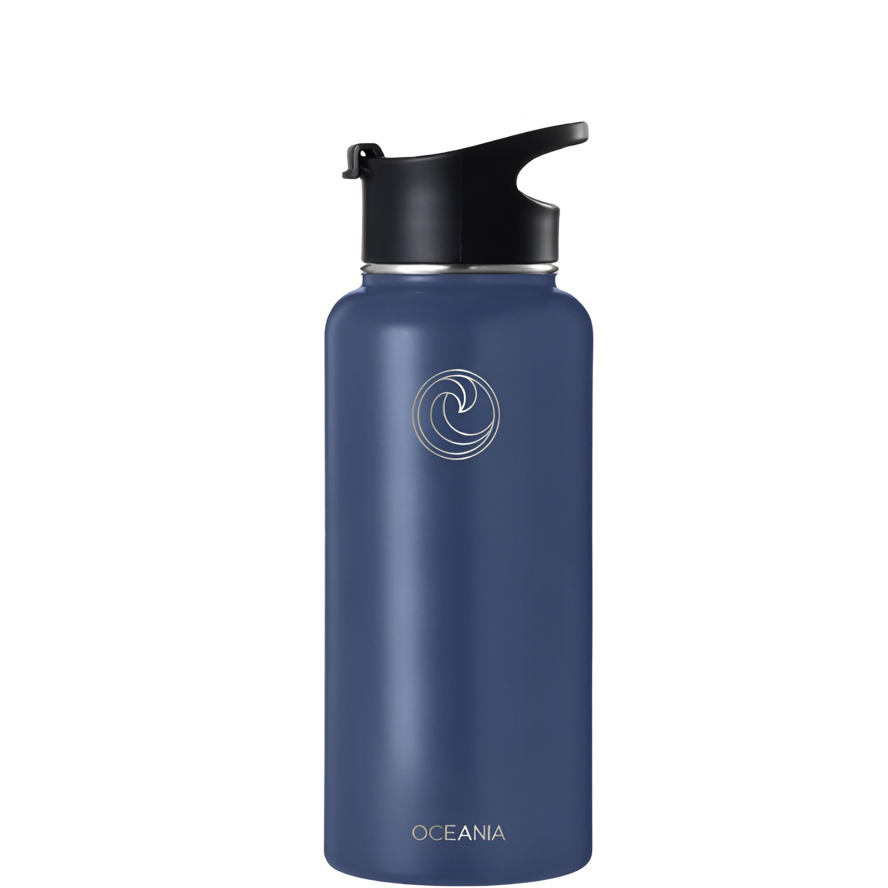Oceania Flask 32Oz Stainless Steel Water Bottles  Modern, Leakproof, Hydro-
