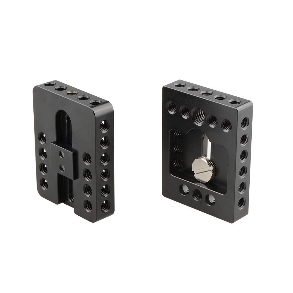 Camvate Universal Top Cheese Plate + Camera Base Plate For Diy Dslr Camera Cage Rig - 2439