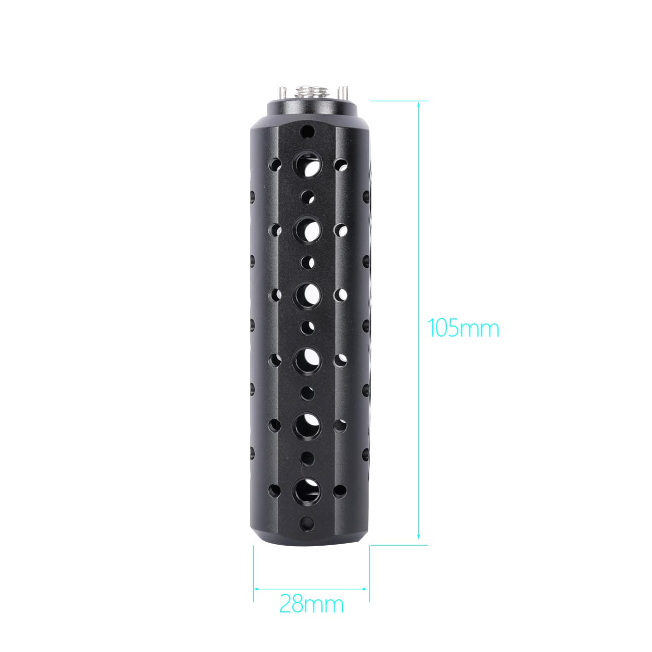 Niceyrig Cheese Mounting Plate Camera Accessory Extension Handle Grip For Arri Mount, Steady Video Support Stabilizer Camera Handgrip For Diy Accessories - 600