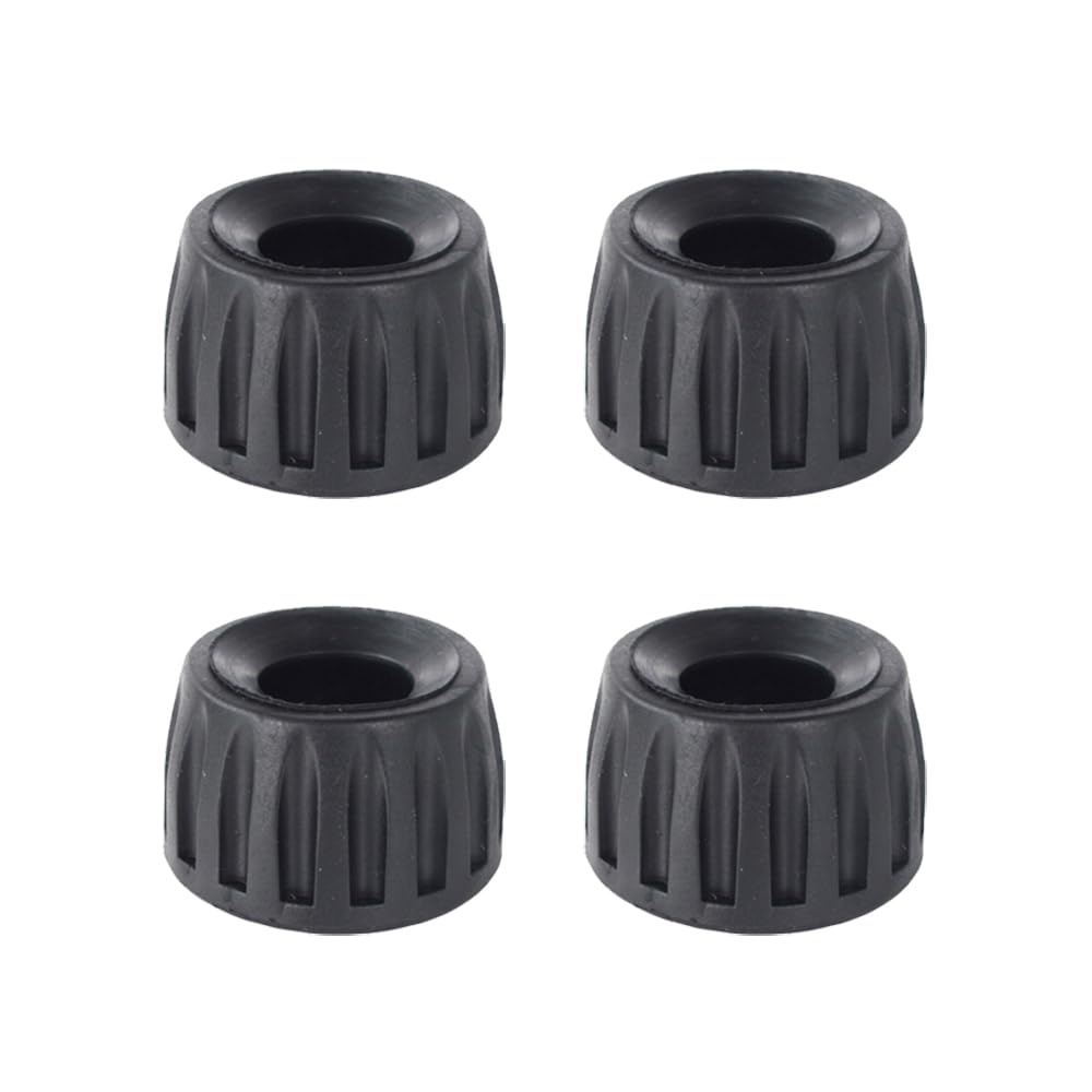 Capart 4Pcs Camera Tripod Rubber Feet Replacement For Camera Non Slip Tripod Replacement Provides Stability For Indoor And Outdoor Shooting (L-15Mm)