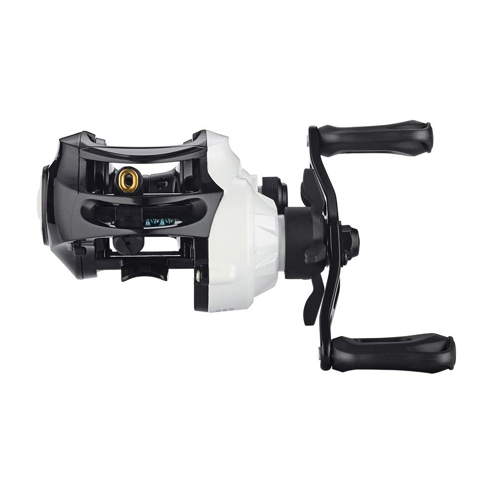 Fishdrops Luna Baitcasting Reels Lightweight & Smooth Design, 12.12 Lb Max Drag, Classic Gear Ratio 6.3:1 Low Profile Bait Caster, Anti-Corrosion Baitcasting Fishing Reels
