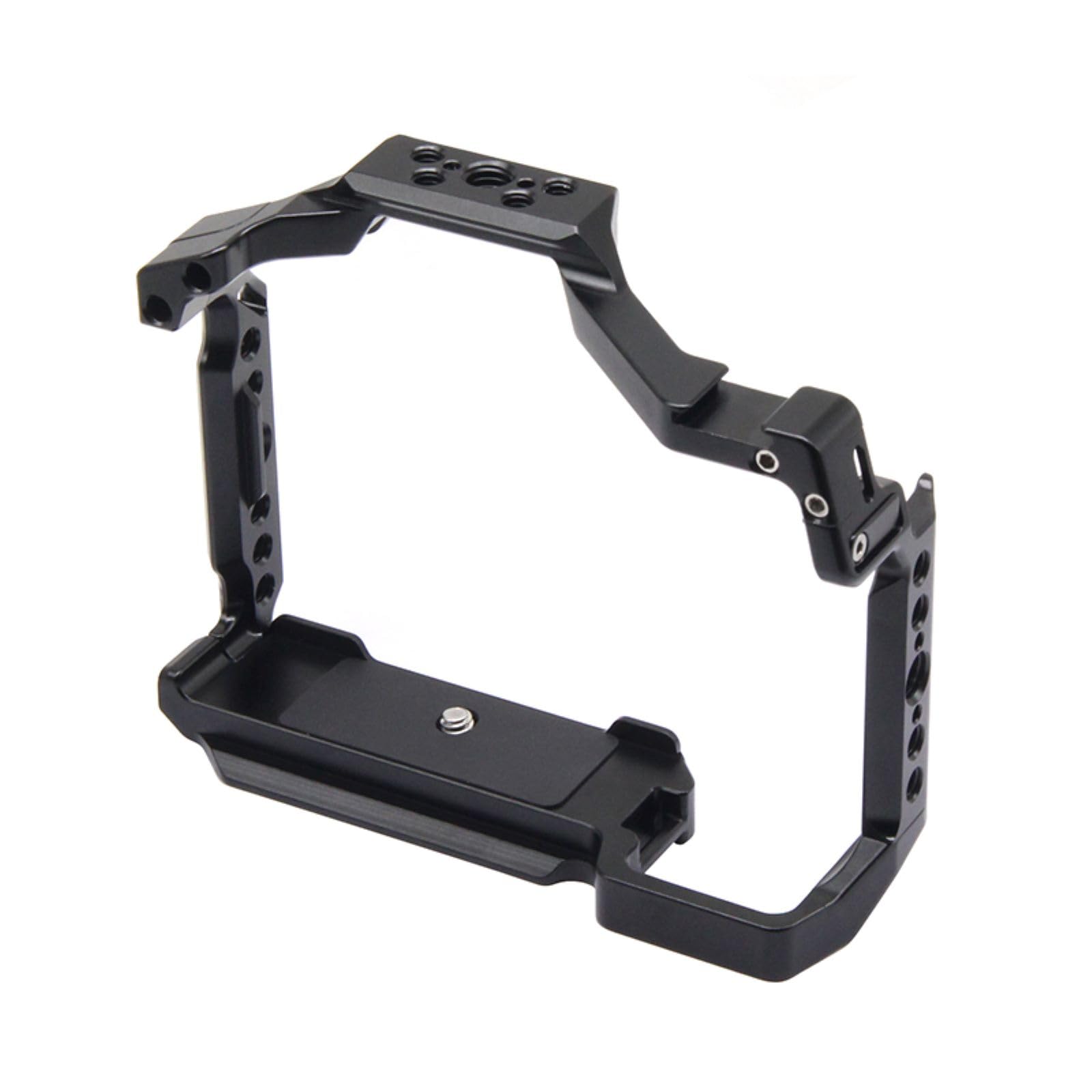 Anntery Camera Cage For Panasonic S5Ii With Cold Shoe Mount 1/4&3/8 Inch Screw Holes Full Dslr Camera Cage Rig-A034