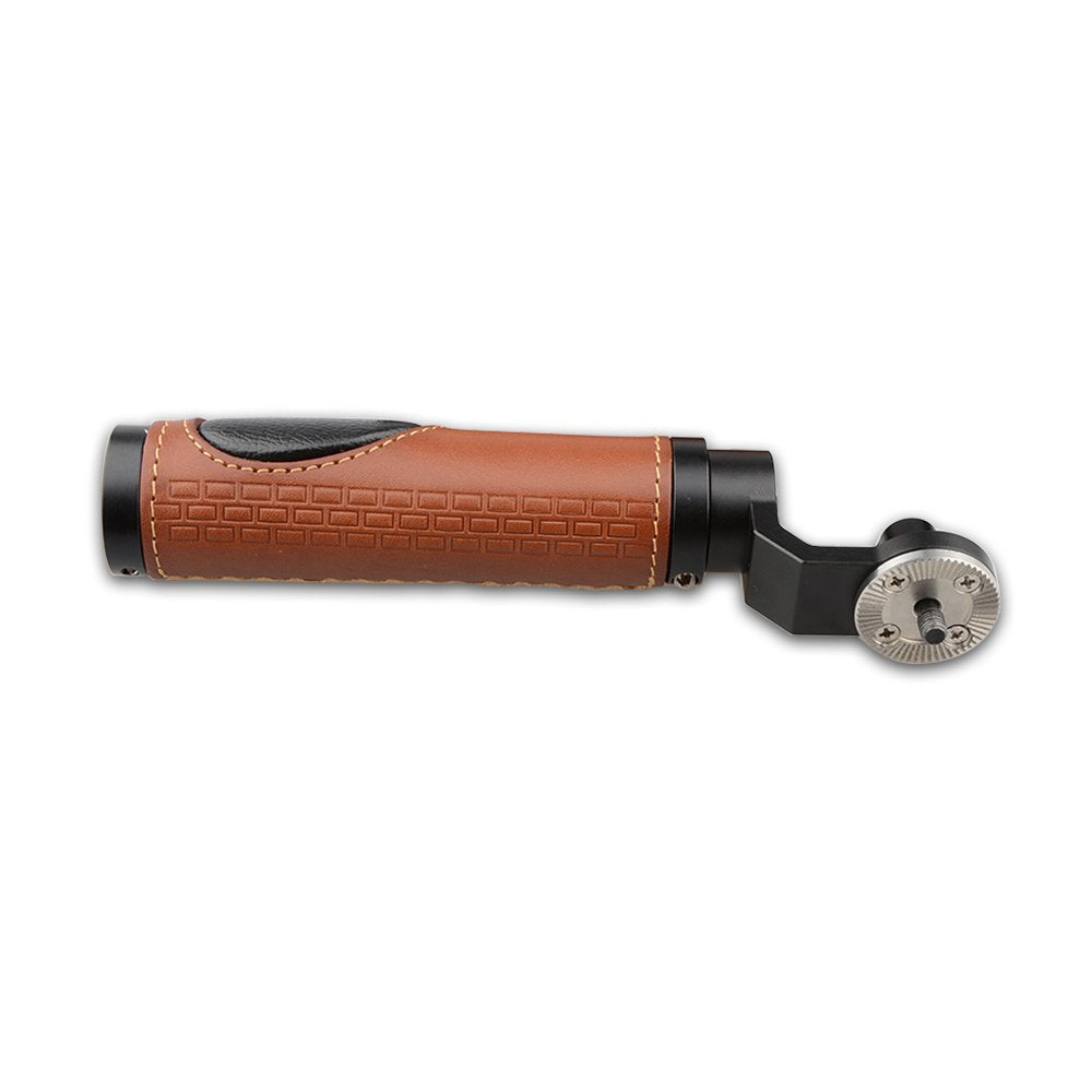 Camvate Handle Grips With Rosette Standard Accessory For Dslr Handle Shoulder Rig(Leather Grip)