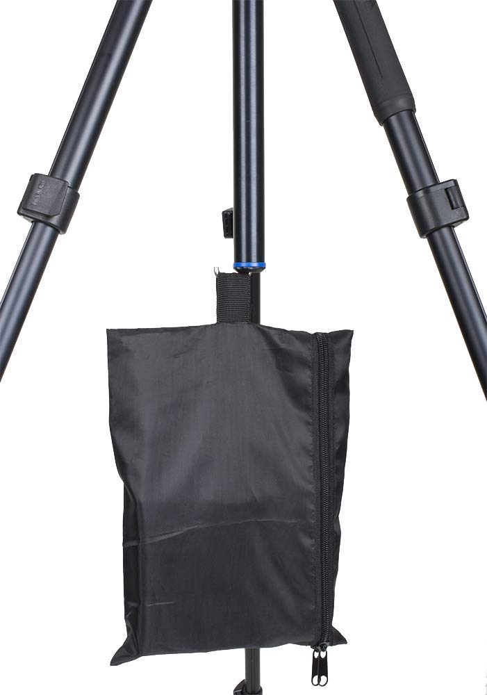 Slik Pro Al-323Bh4 W/Sbh-400 Ball Head For Mirrorless/Dslr Sony Nikon Canon Fuji Cameras And More - Black (613-359)