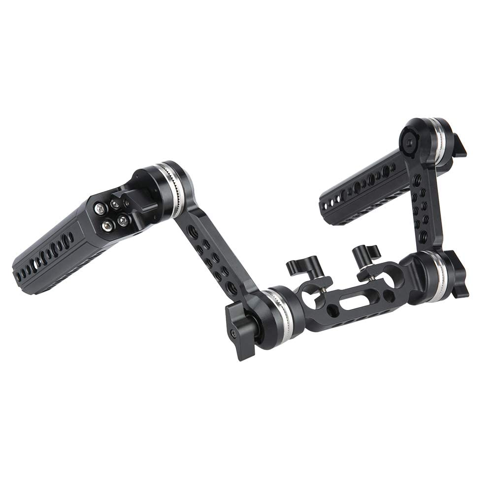 Niceyrig Rosette Handle Kit With Extension Arm M6 Threaded Applicable For 15Mm Dslr Shoulder Pad Rig System - 271