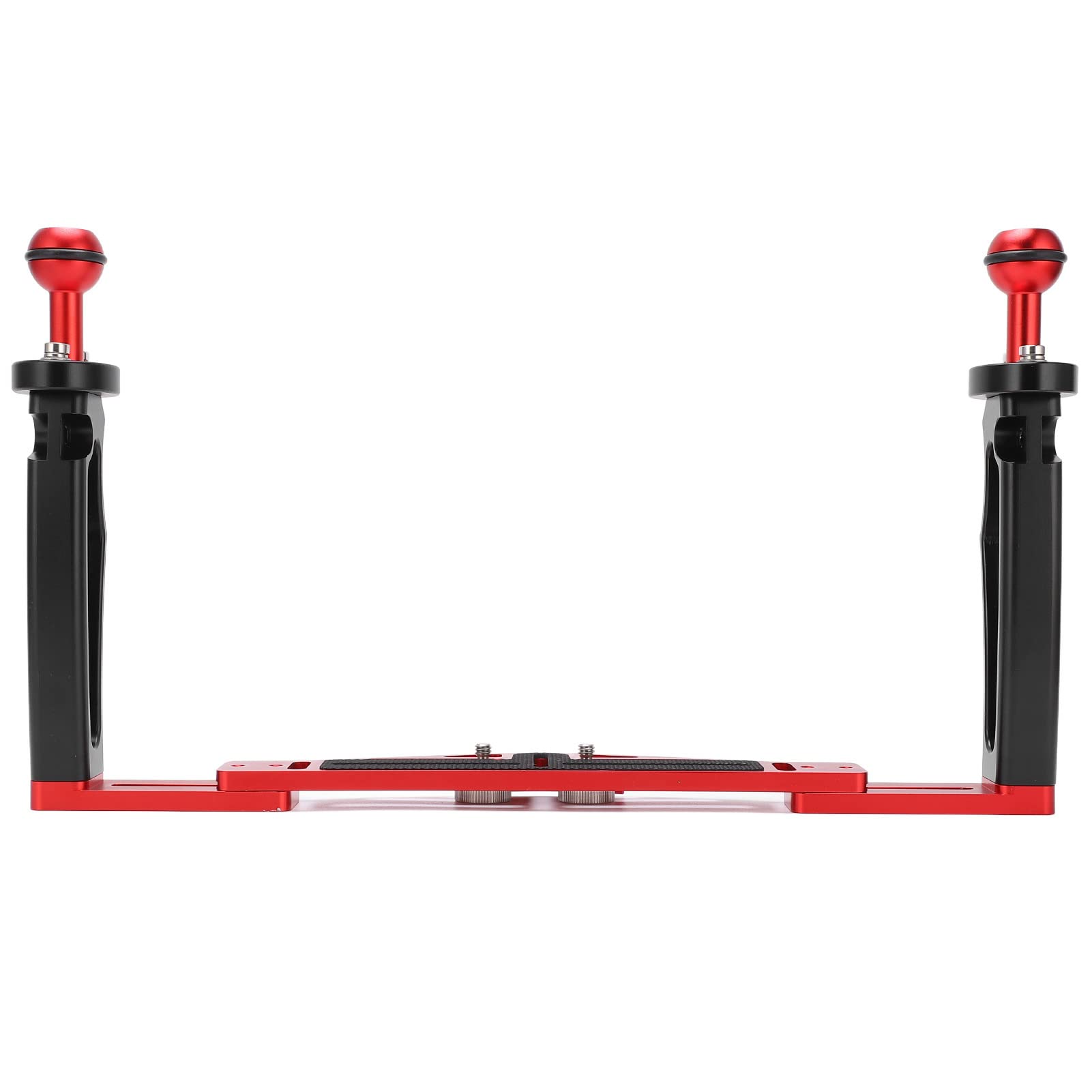 Zjchao Camera Stabilizer, Aluminum Alloy With Stable Performance Dual Handle Tray Stabilizer Rig Dual Handle Tray Stabilizer For Underwater Camera