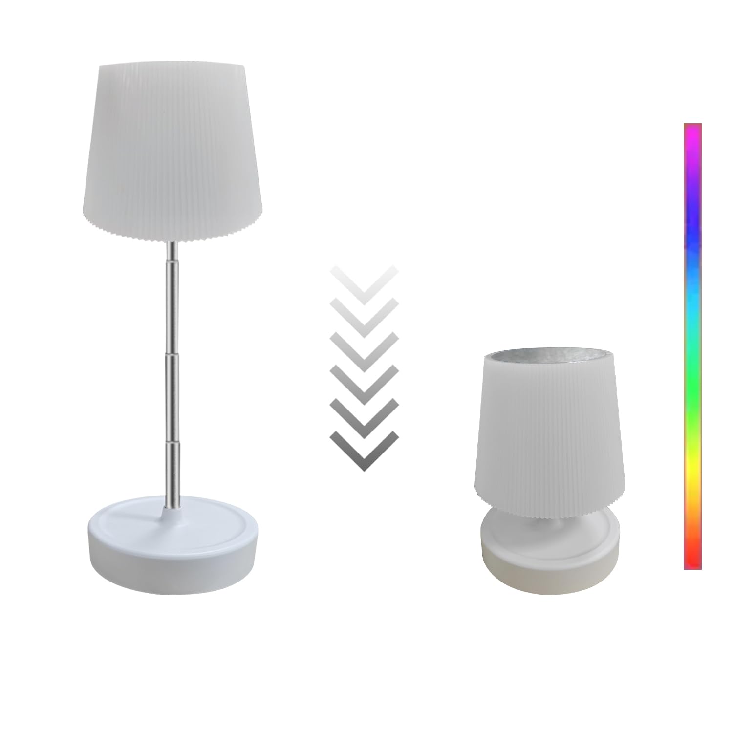 Lalaku Bedside Table Lamps Charging For Bedroom: Rechargeable Touch Small Desk Lamp 3 Way Dimmable Usb-Port For Room Decor