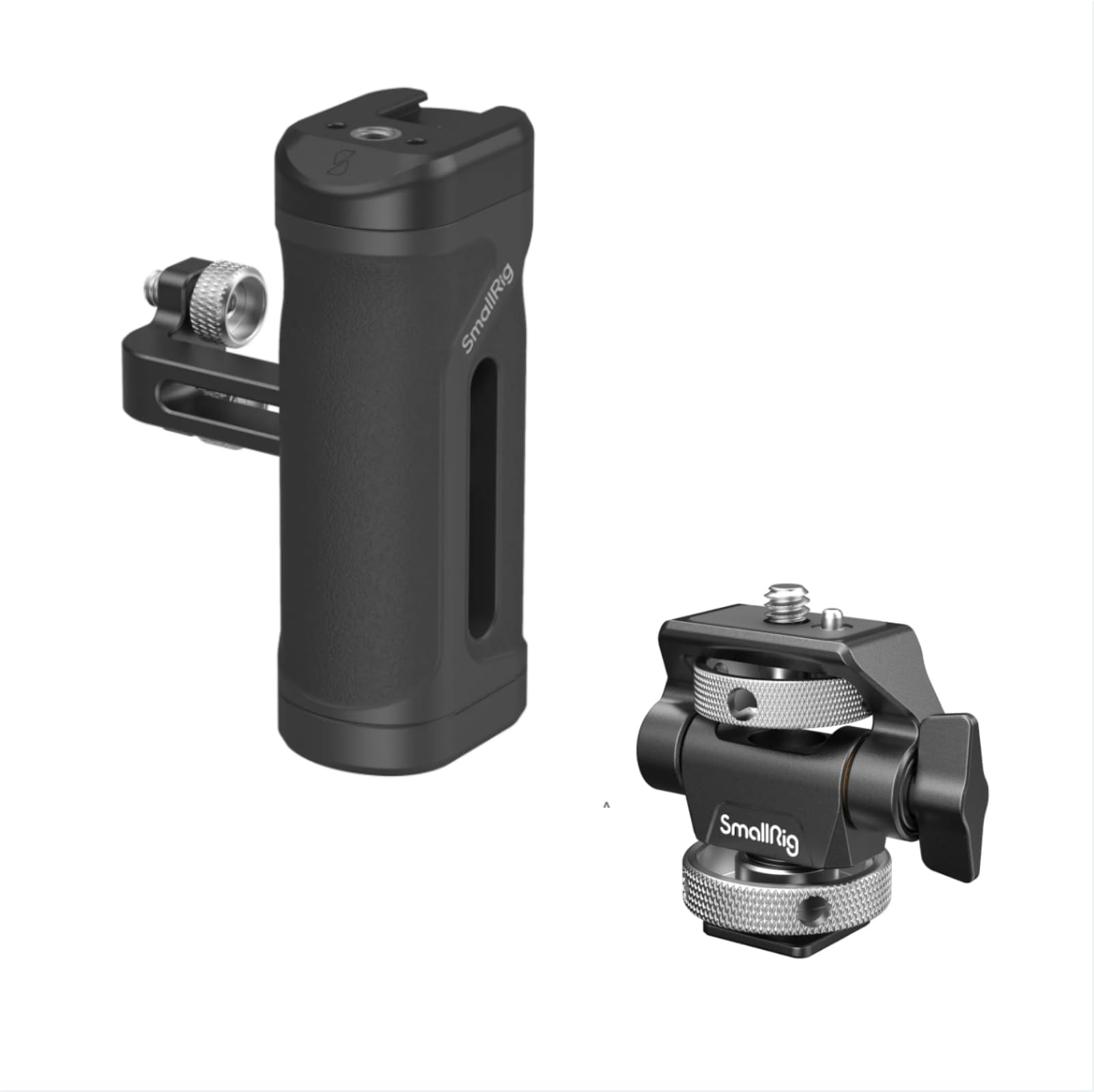 Smallrig Mini Side Handle Kit, With Field Monitor Mount Monitor Holder Swivel And Tilt Adjustable
