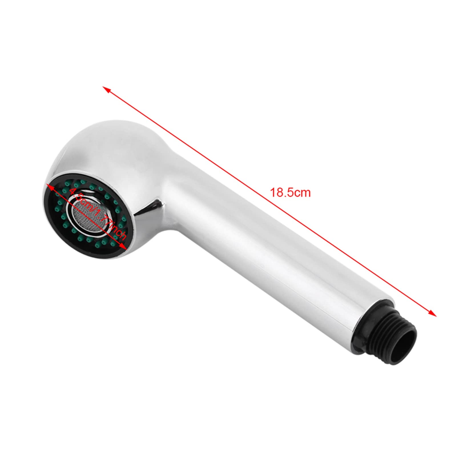 Chazcool Pull Out Sink Sprayer Head Replacement, Kitchen Faucet Spray Head Sprayer Head With 2 Function, Pull Down Tap Nozzle Spout Replacement Part For Personal Hygiene