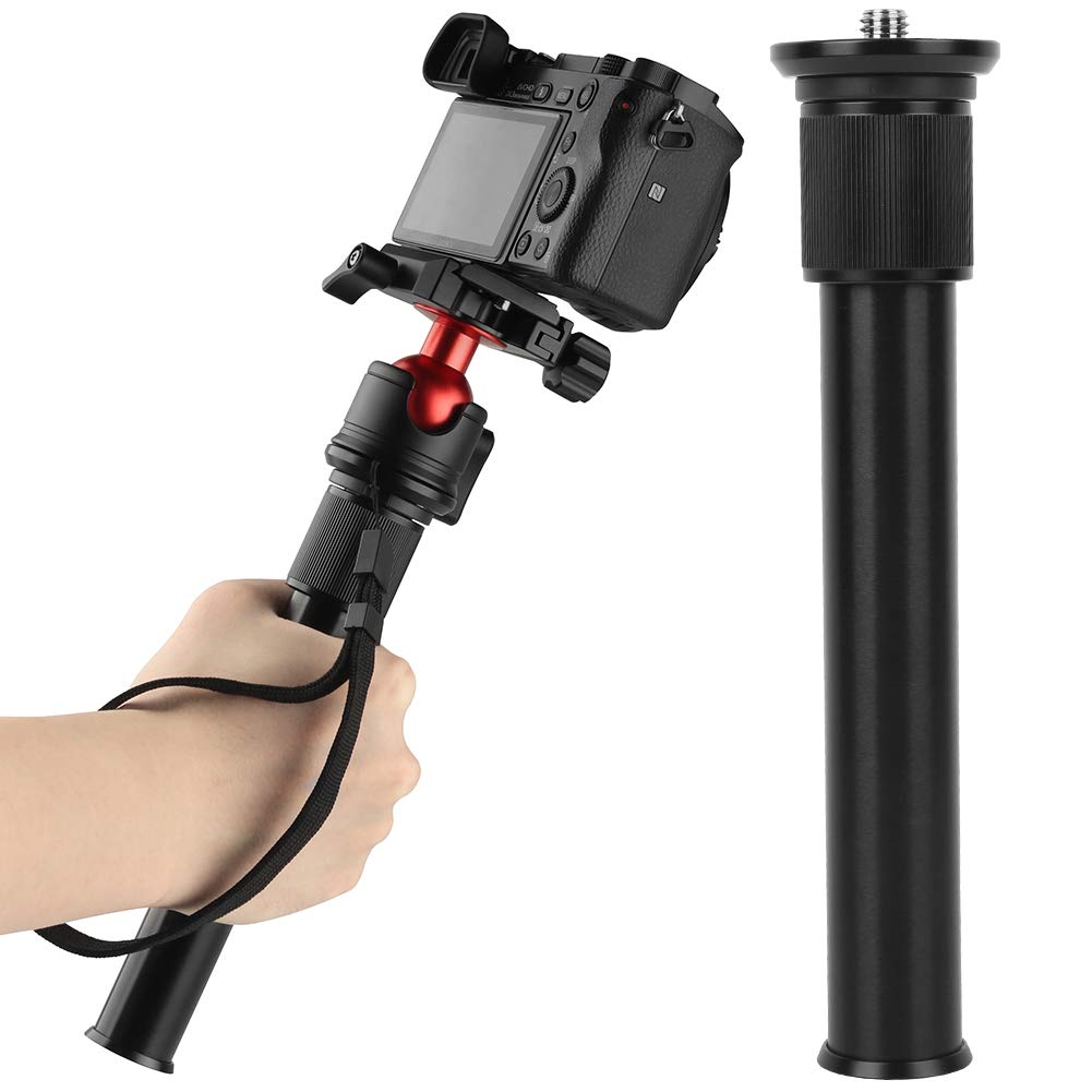 Yunir Stabilizer Extension Bar,18.5‑31.5Cm Adjustable Alloy Tripod Axis Extension Rod,Video Stabilizer Extension Bar