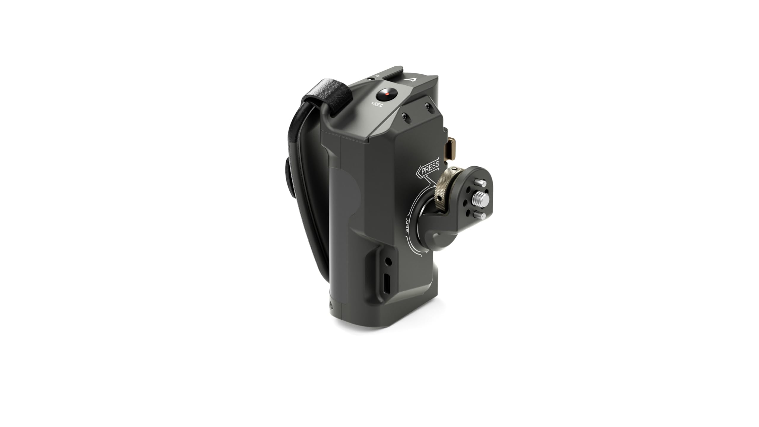 Tilta Left Side Power Advanced Handle Ta-Aha6-L-B For Cage Ta-T11-B-B With Run/Stop For F570 Battery (Battery Is Not Included)