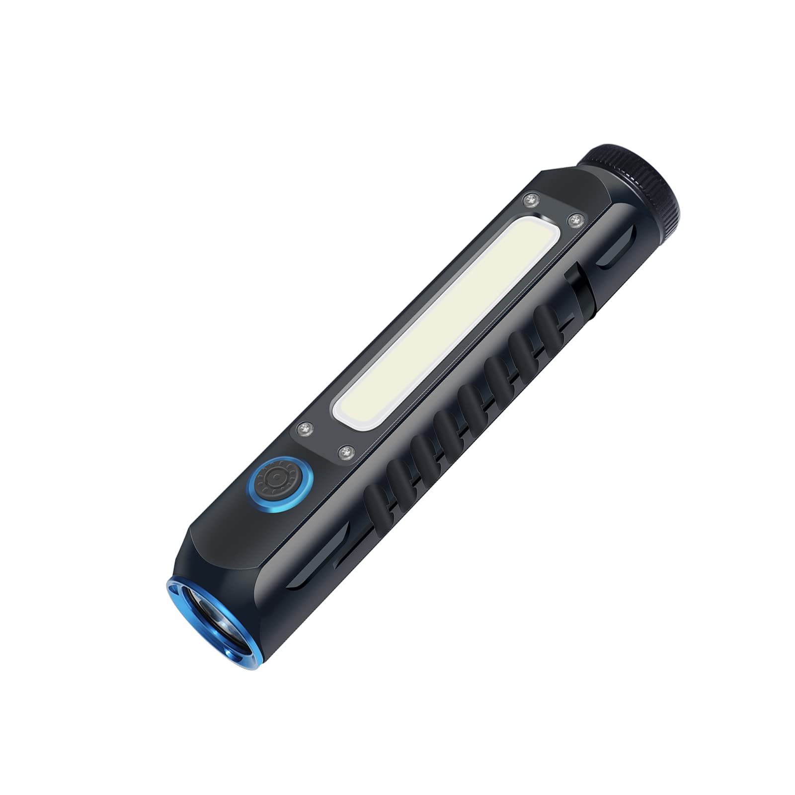 Lidefox Flashlight Rechargeable Magnetic Led Flashlight 500Lm Super Bright Led Tactical Flashlight With Cob Sidelight Waterproof 8 Modes For Camping Emergency And Outdoor Use