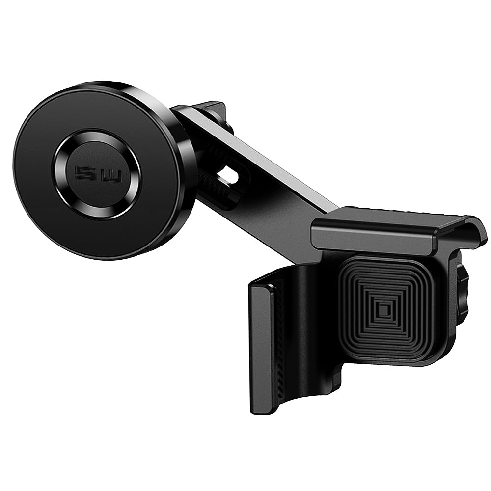 Galeform Magnet Phone Mount For Tesla Model 3/Y Accessories, Tesla Phone Mount For Magsafe Iphone & Android Phones, Strongest Magnetic Power Adjustable Car Phone Holder, With 1Pcs Magnetic Ring