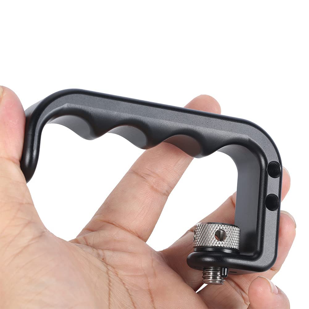 Niceyrig Dslr Top Handle For Arri 3/8 Thread Ergonomic Handgrip Applicable For Cinema Camera Camcorder Cage Rig - 450