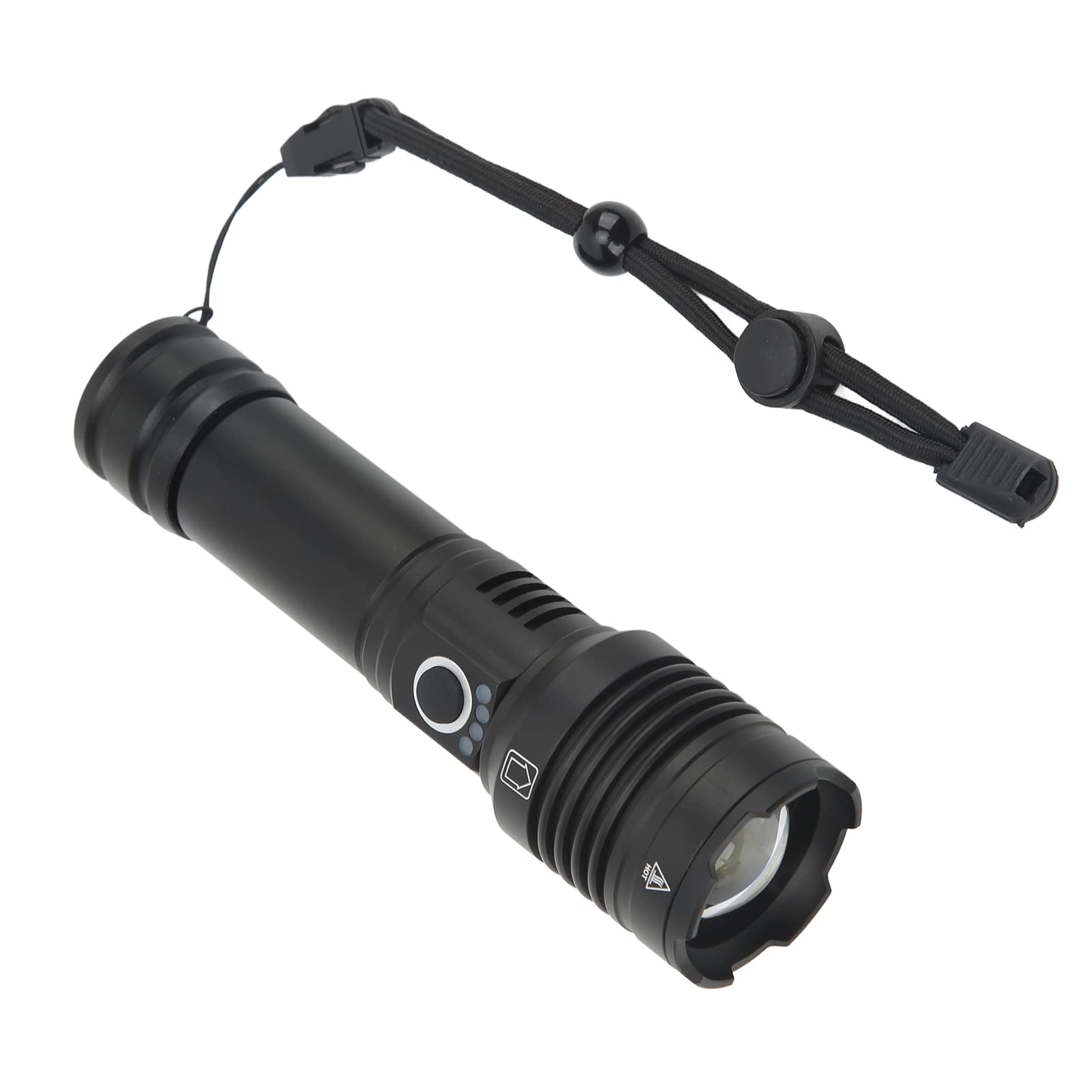 Bognajin Xph160 Flashlight Aluminum Alloy Ipx4 Waterproof 1800Lm Type C Chargeable Torch With Memory Function