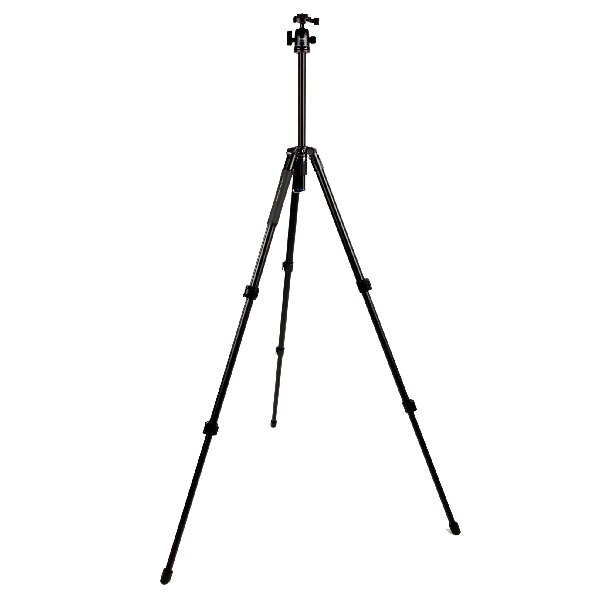 Slik Pro Al-523-Bh5Ac Aluminum Tripod Kit With Pbh-535Ac Dual Action Ball Head, Black (613-377)