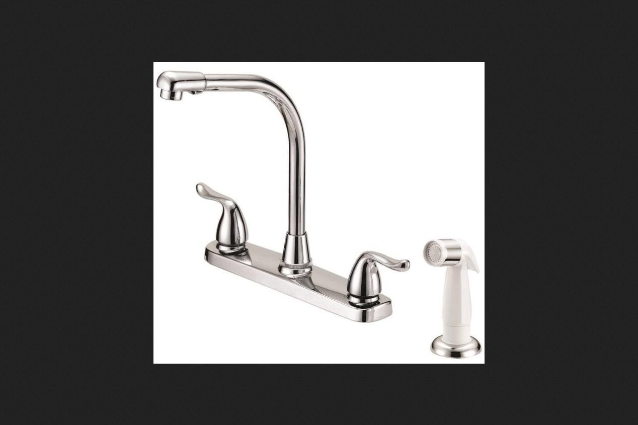 Boston Harbor Faucet Kitchen 8In Porc 2Hndl