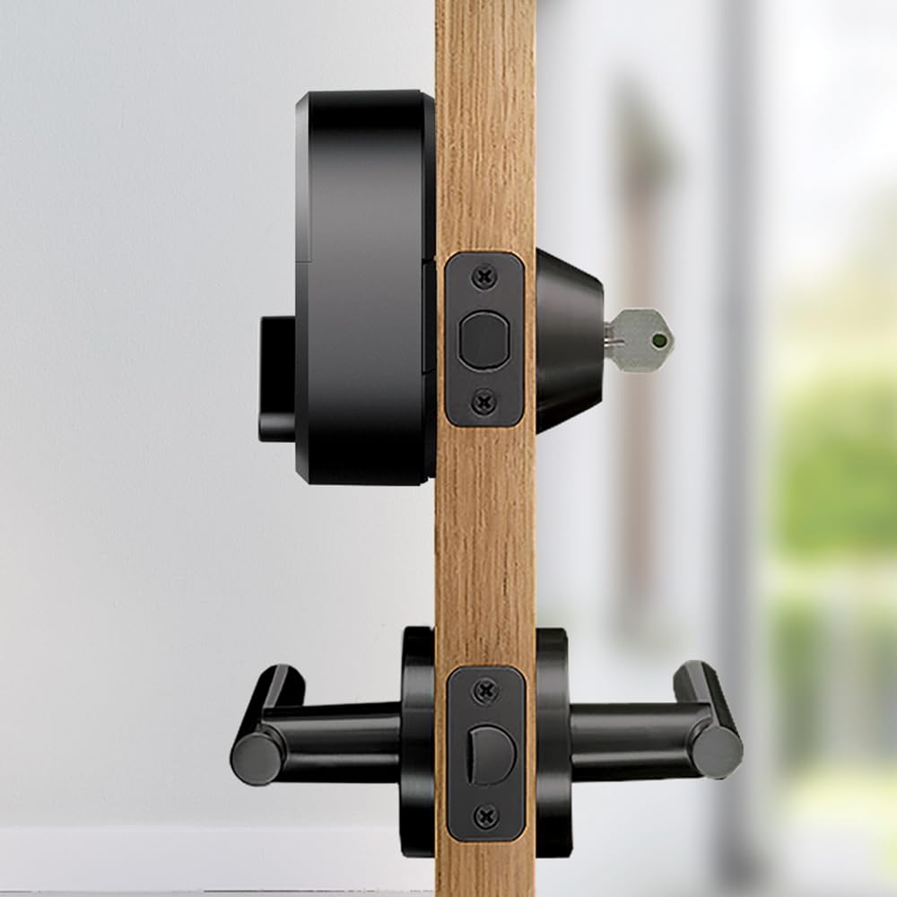 August Home Smart Lock - Keyless Home Entry With Your Smartphone - Dark Gray