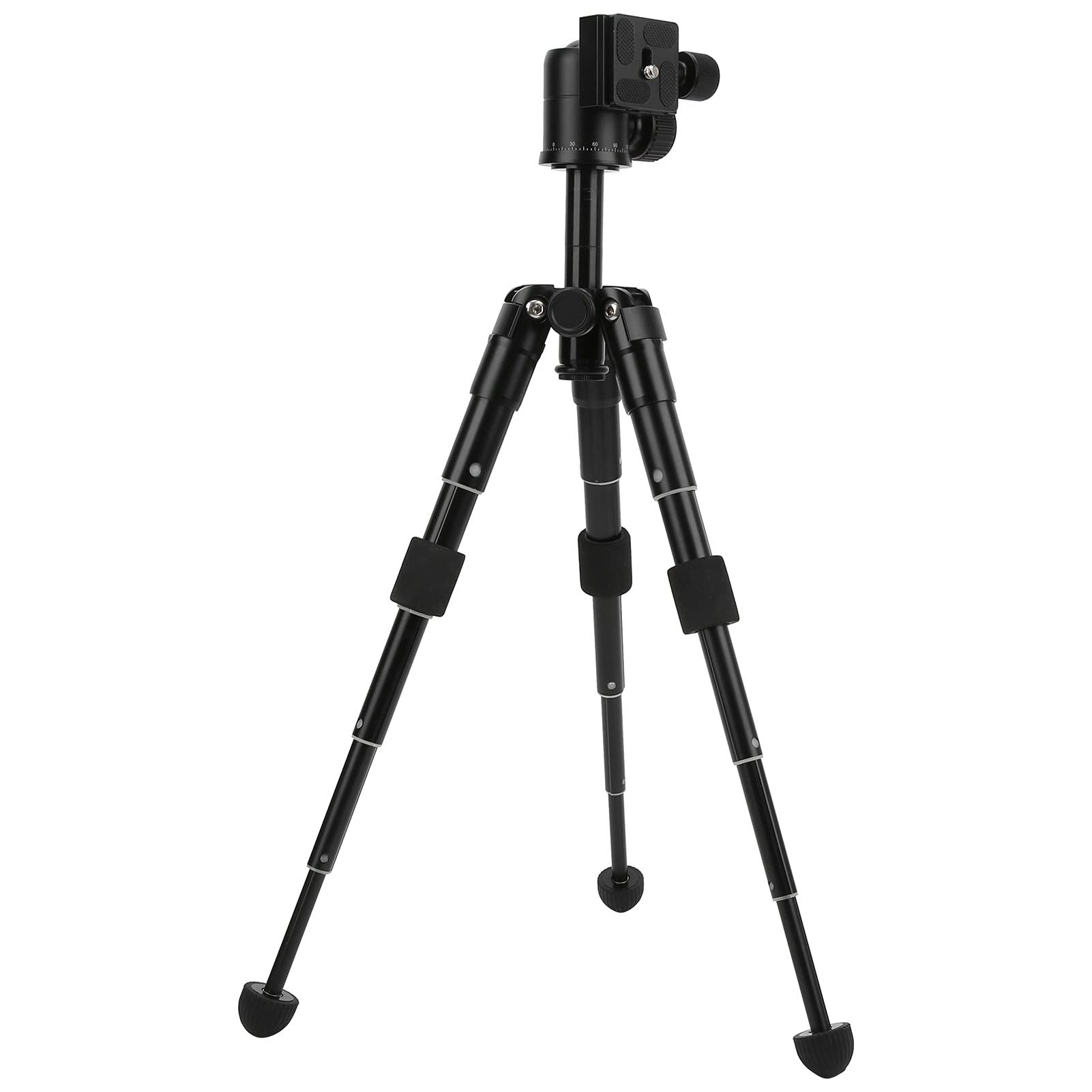 Dpofirs Qq66 Camera Tripod Stand, Compact Extendable Tripod With Adjustable Legs, Camera Mount Tripod Stand, Aluminum Alloy Tripod For Mirorrless Camera