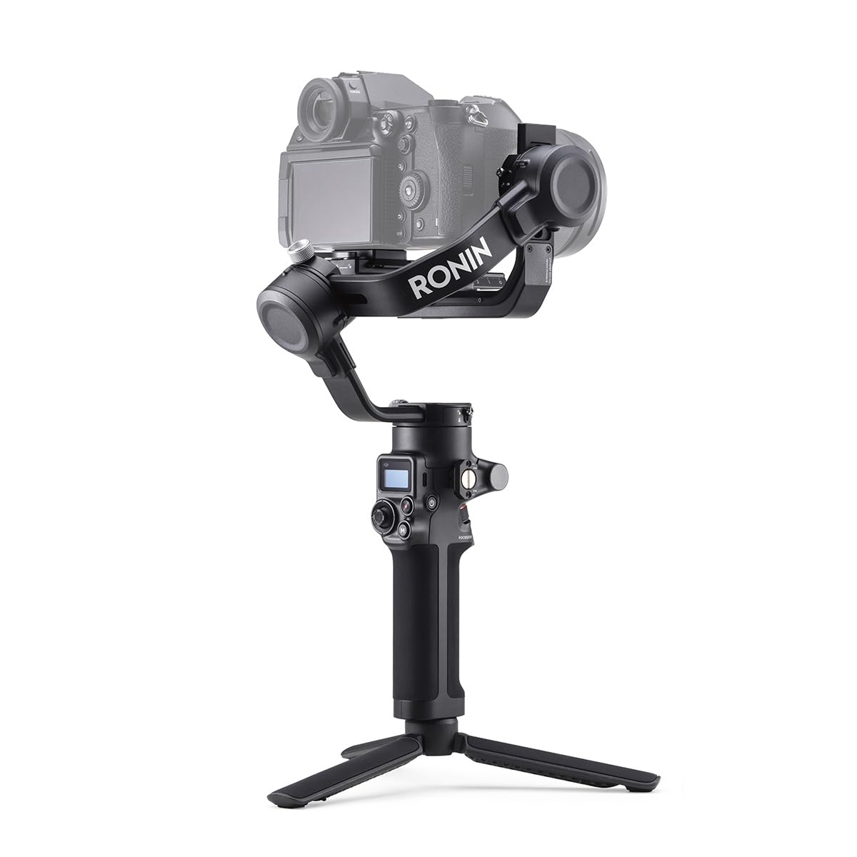 Dji Rsc 2-3-Axis Gimbal Stabilizer For Dslr And Mirrorless Camera, Nikon Sony Panasonic Canon Fujifilm, Ronin Sc, 3Kg Payload, Vertical Shooting, Touchscreen - Black