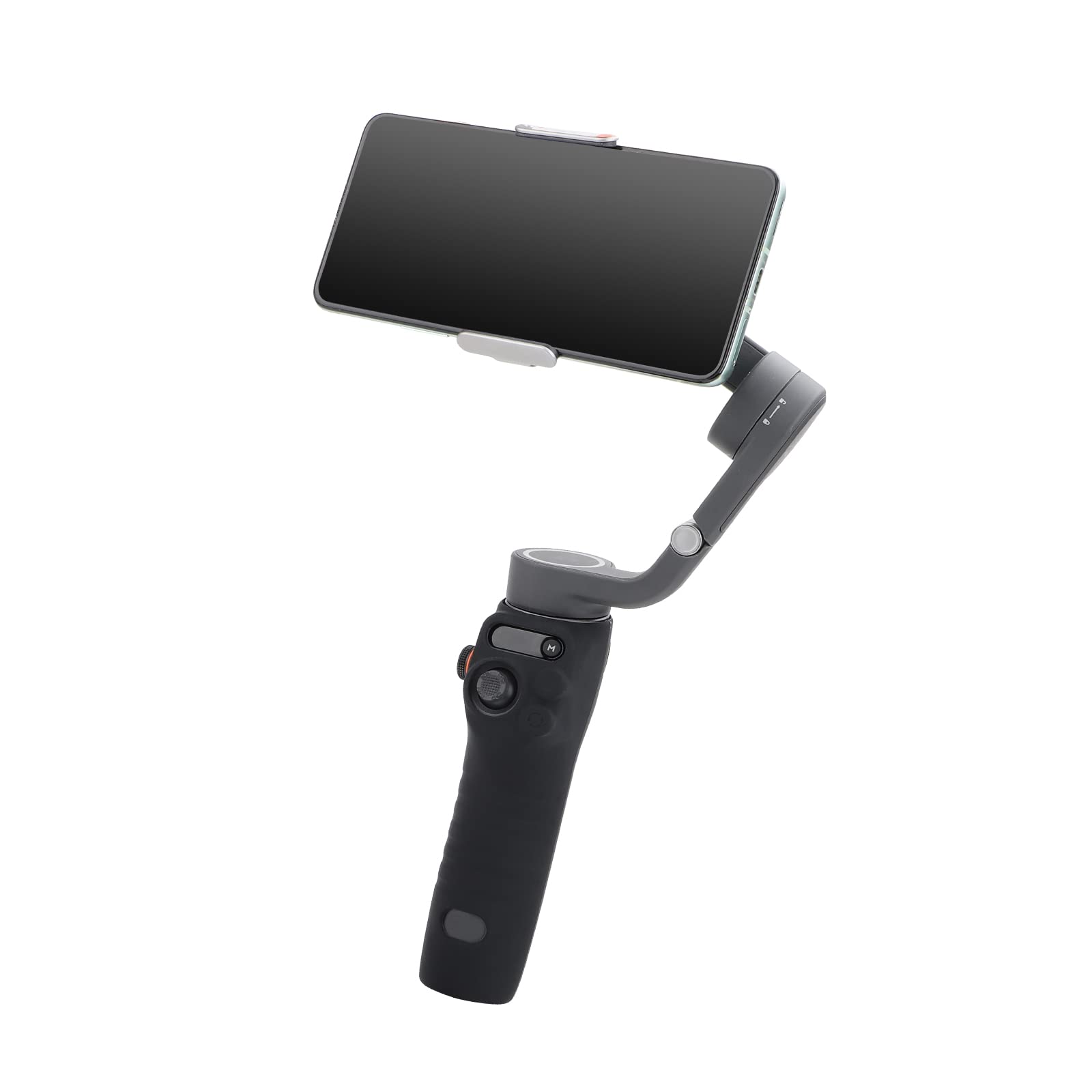 Natefemin Anti Slip Handle Silicone Case Cover For Dji Osmo Mobile 6 Handheld Stabilizer Accessory