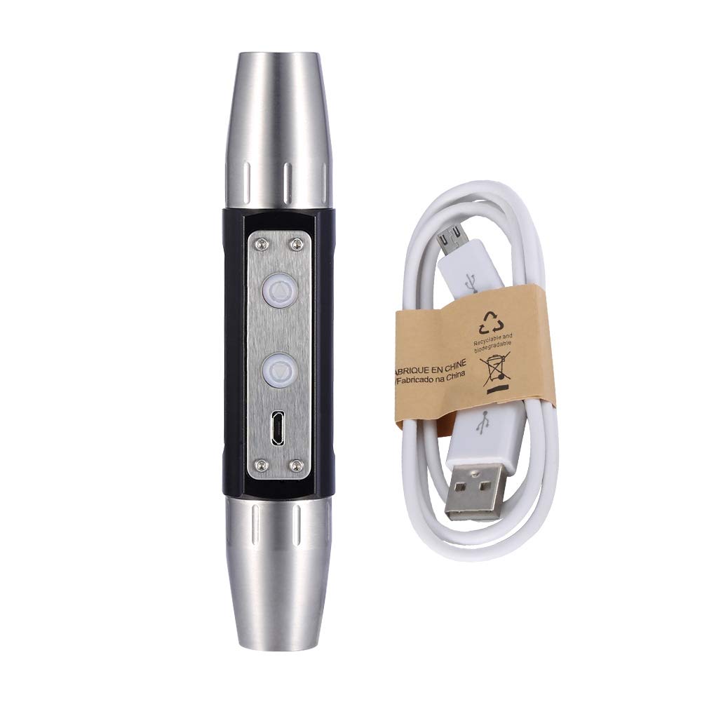 Pupilash Bright Torch- Usb Bright Torch Dx4 Usb Rechargeable 4 Lights Expert Jade Flashlight Bright Torch For Jewelry Appraisal