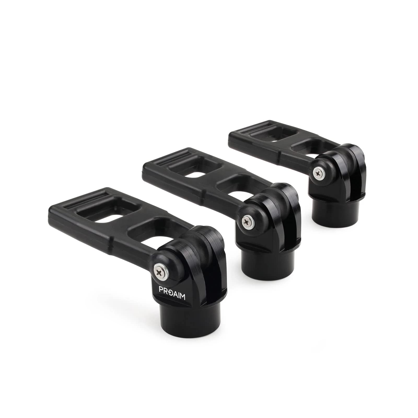 Proaim Spike Foot For Swift Camera Dolly To Fit Tripods With Twin Spiked Feet. Secure & Stable Tripod Mounting, With Rubber Feet Holder. 159Kg / 350Lb Payload (P-Spk-Ft)