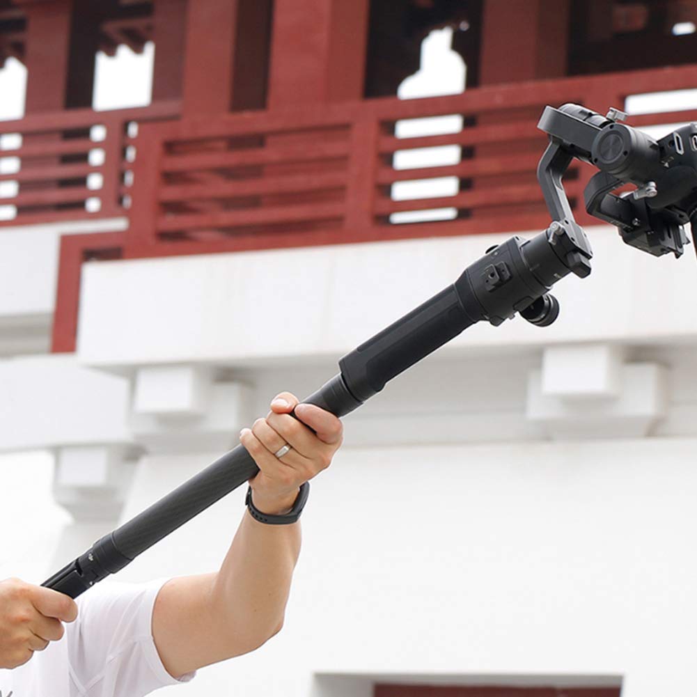 Byged Gimbals Extension Rod, 13.8Inch Monopod Stabilizer Handle Grip For Dji Ronin-S/Sc/For Zhiyun Crane-2/For 3 Lab/For Smooth 4, For Air/Air2/Cross, For Ak4000/Ak2000