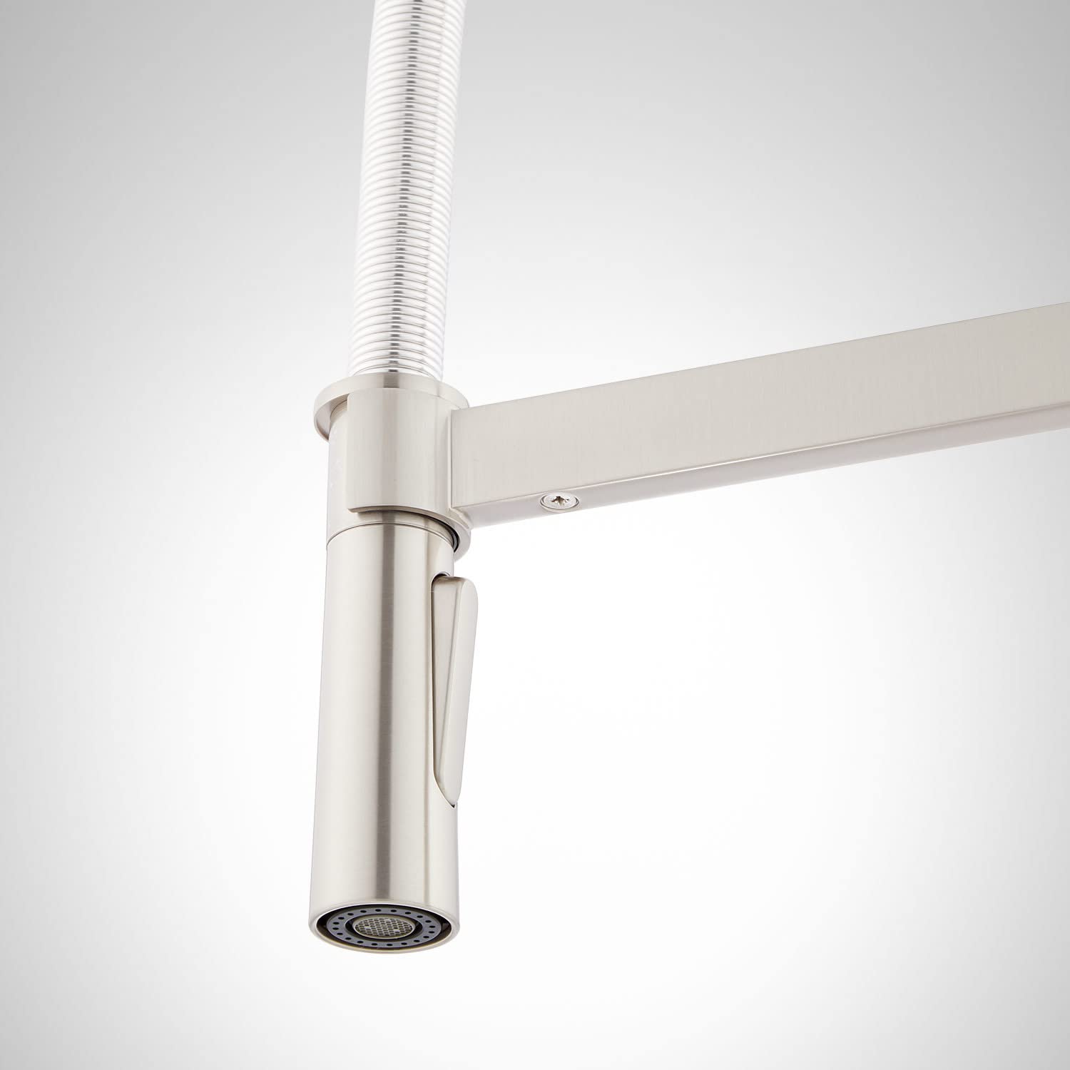 Signature Hardware 449244 Ocala 1.8 Gpm Single Hole Pre-Rinse Pull Out Kitchen Faucet