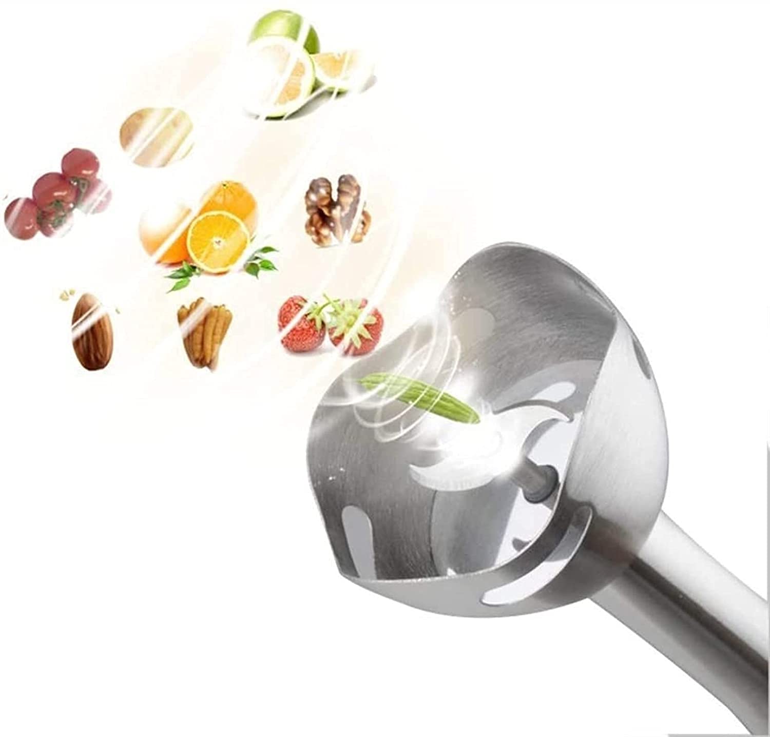 Kaabeto Multifunction Immersion Hand Blender, 4-In-1 Stick Blender With Milk Frother, Egg Whisk For Smoothies, Coffee Milk Foam, Puree Baby Food, Sauces And Soups