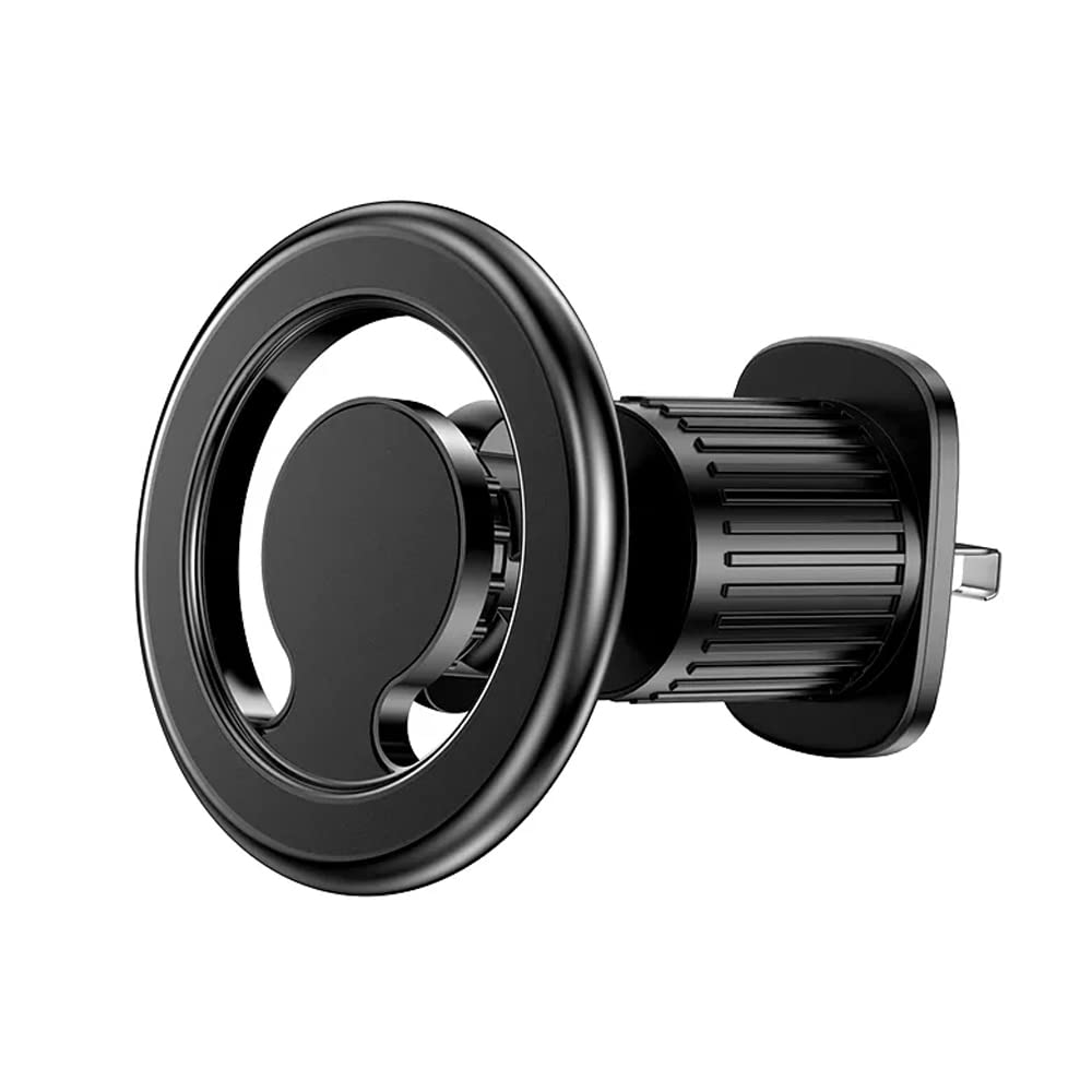 Kinizuxi Mag-Safe Car Mount For Iphone 14, Black, 360 Rotation Magnetic Phone Holder With Super Strong Magnets, Easy One-Hand Operation