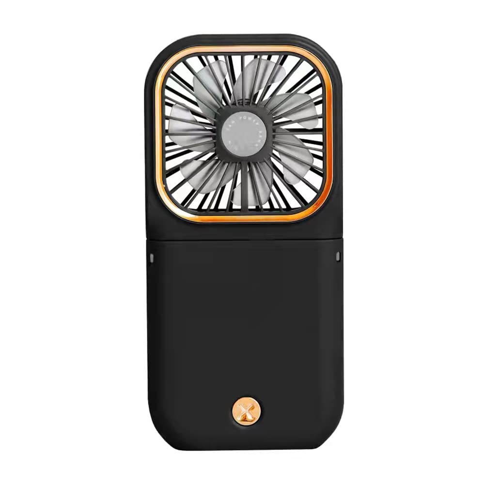 Portable Neck Fan Mini Quiet Handheld Personal Foldable Usb Rechargeable Fan Operated