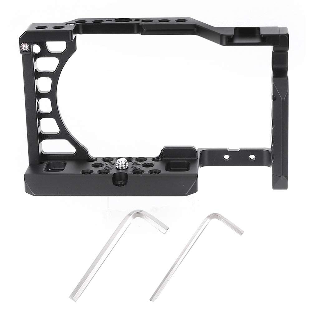 Kimiss Aluminium Alloy Camera Video Cage Stabilizer Lightweight Accessory For A6000/A6100/A6300/A6400/A6500